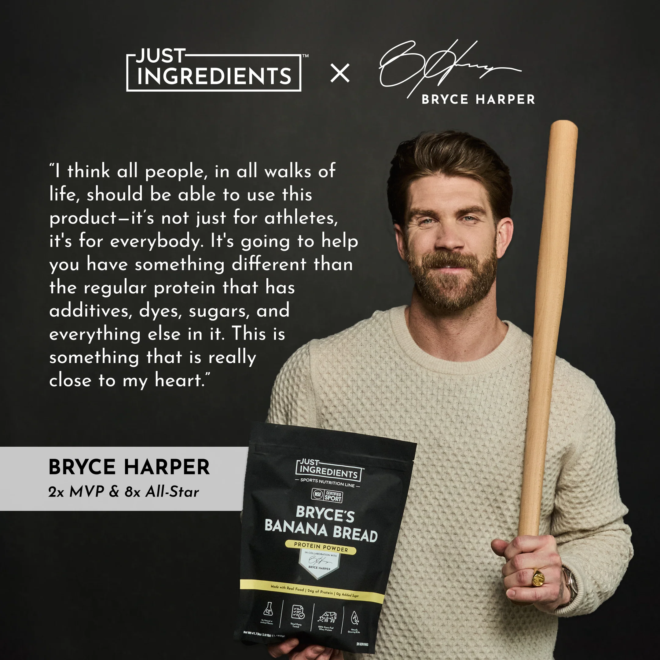 Bryce's Banana Bread Protein Powder - Image 9
