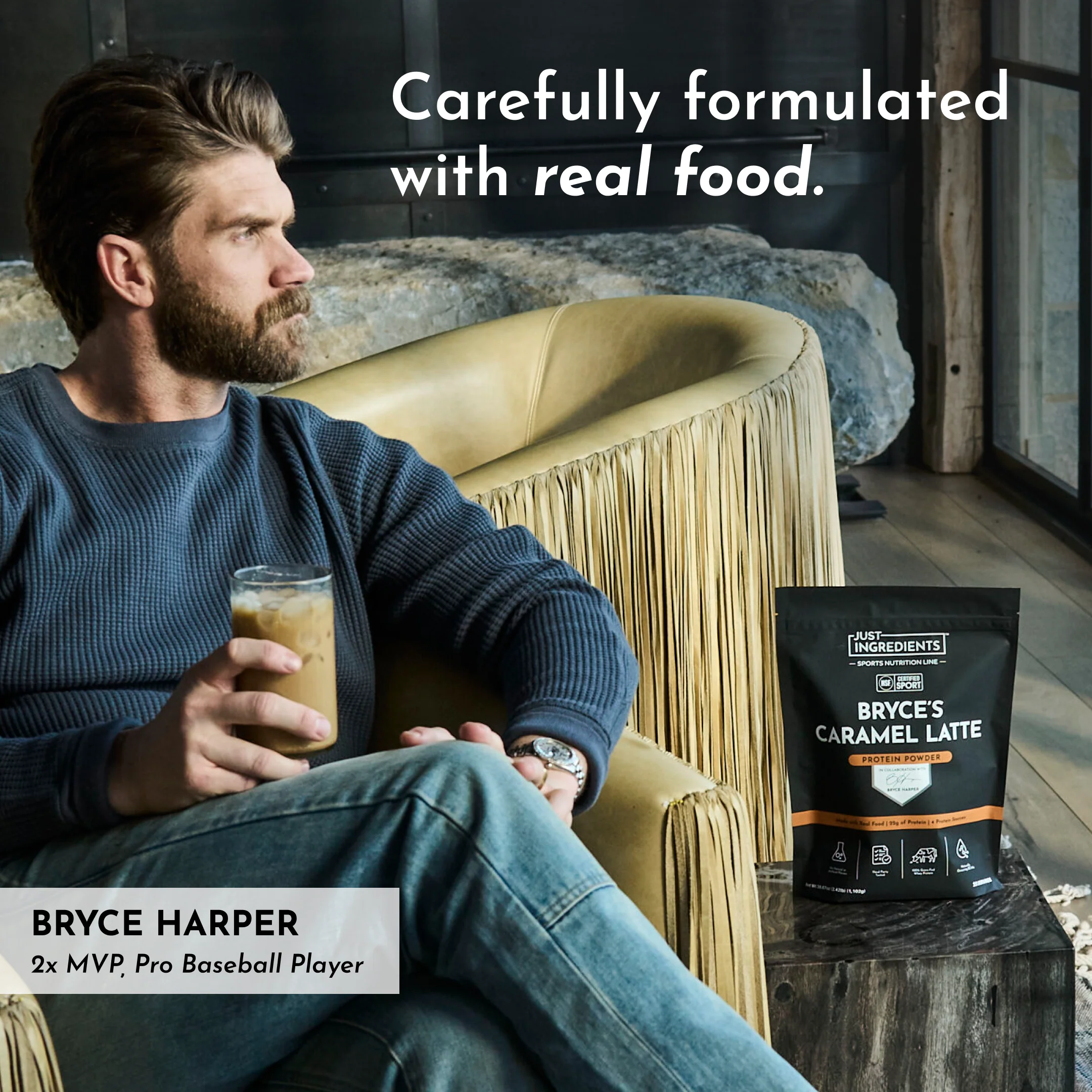 Bryce's Caramel Latte Protein Powder - Image 5