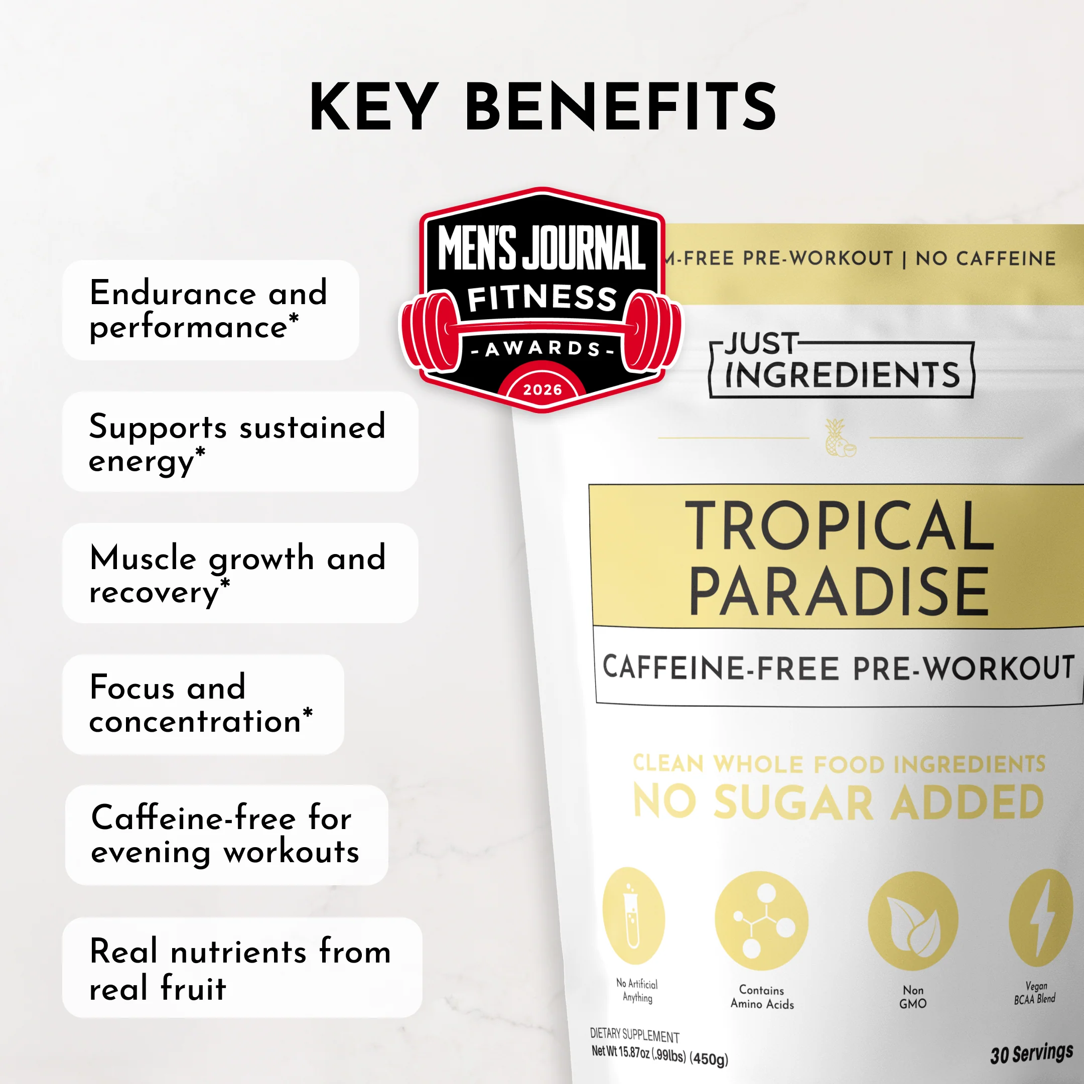 Caffeine Free Tropical Paradise Pre-Workout - Image 9