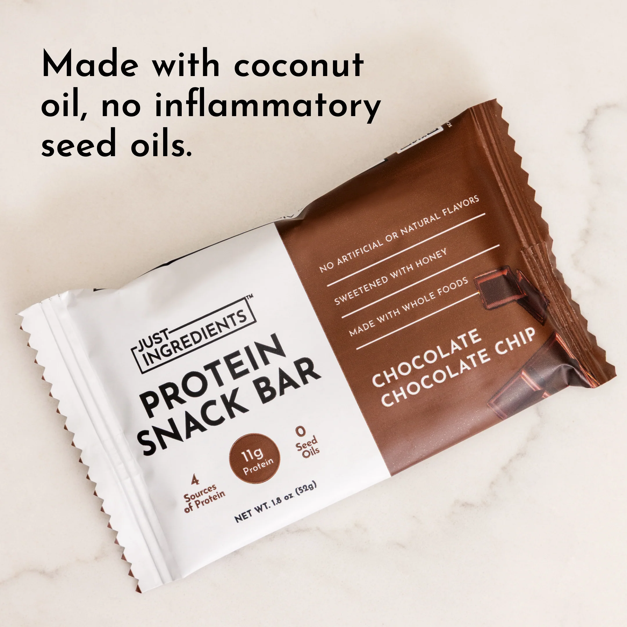 Chocolate Chocolate Chip Protein Snack Bars (Box of 12) - Image 3