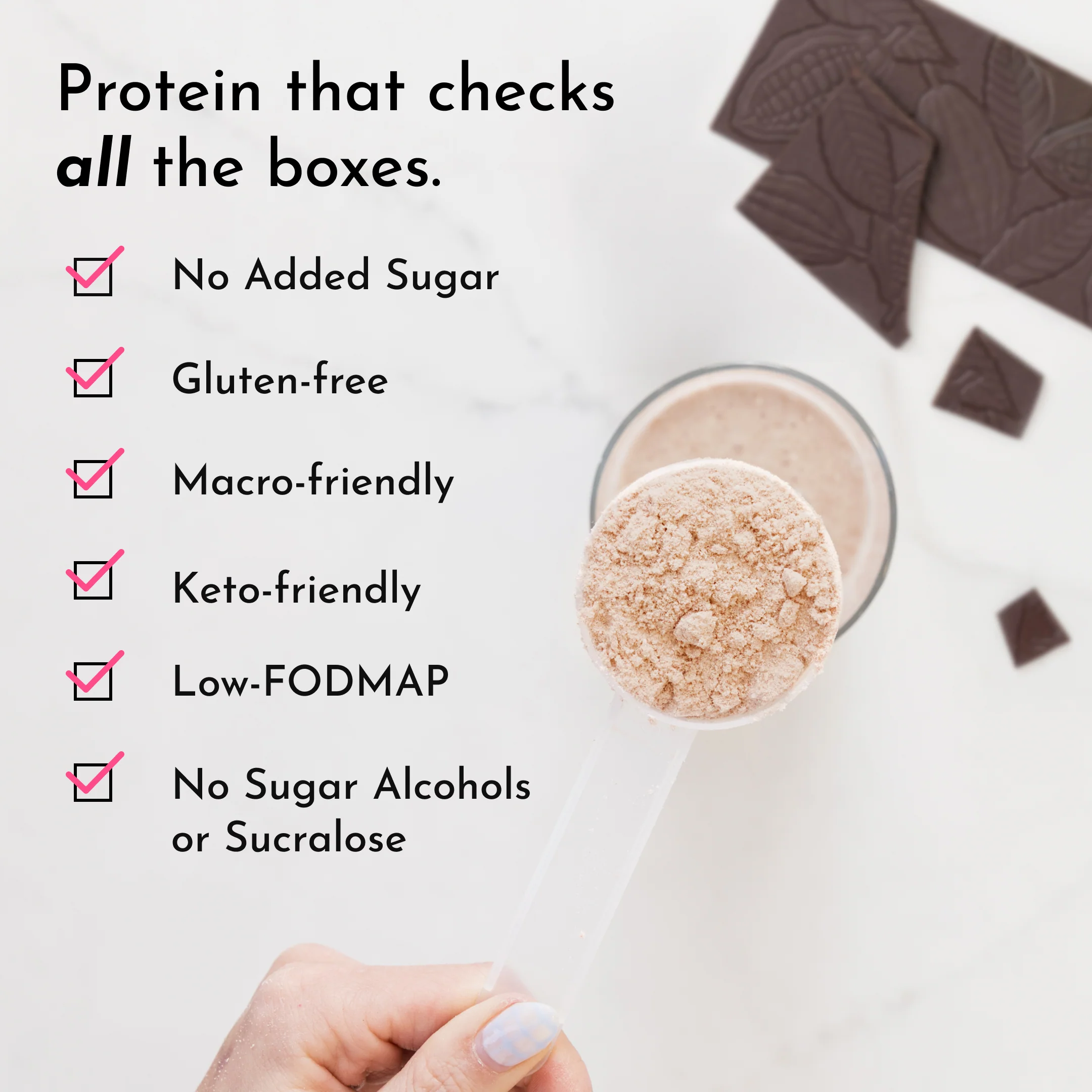 Chocolate Protein Powder Stick - Image 2