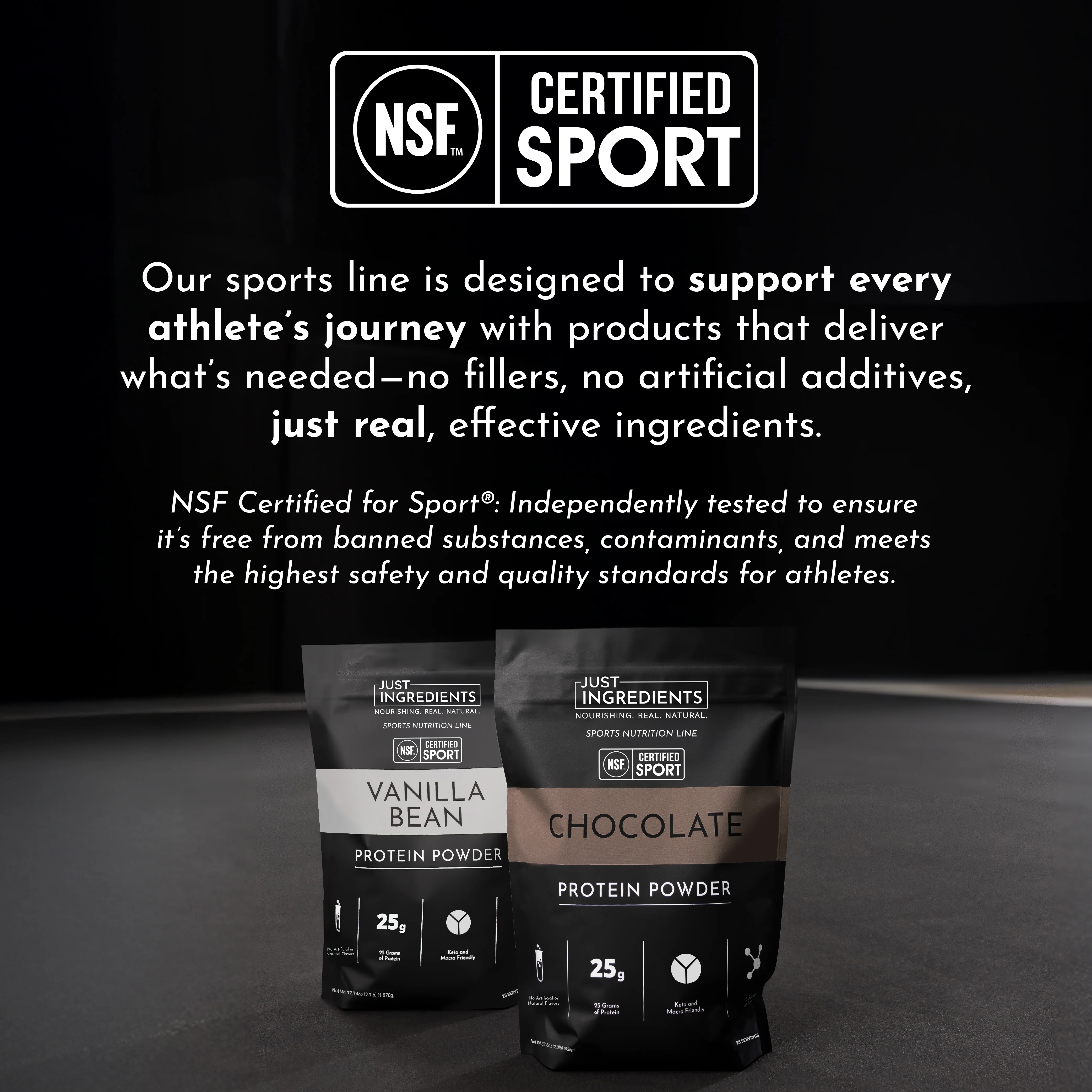 Chocolate Protein Powder - NSF - Image 3