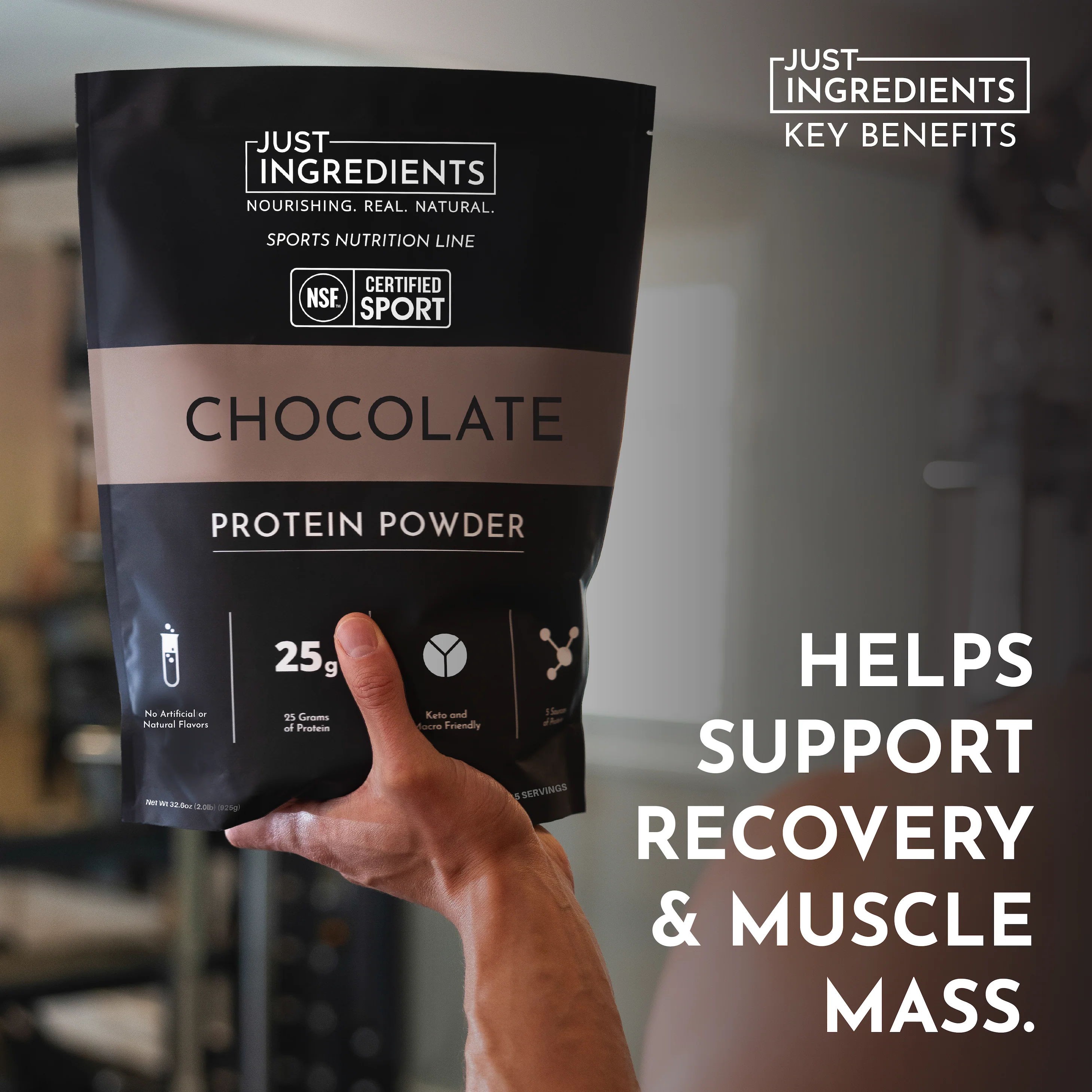 Chocolate Protein Powder - NSF - Image 7