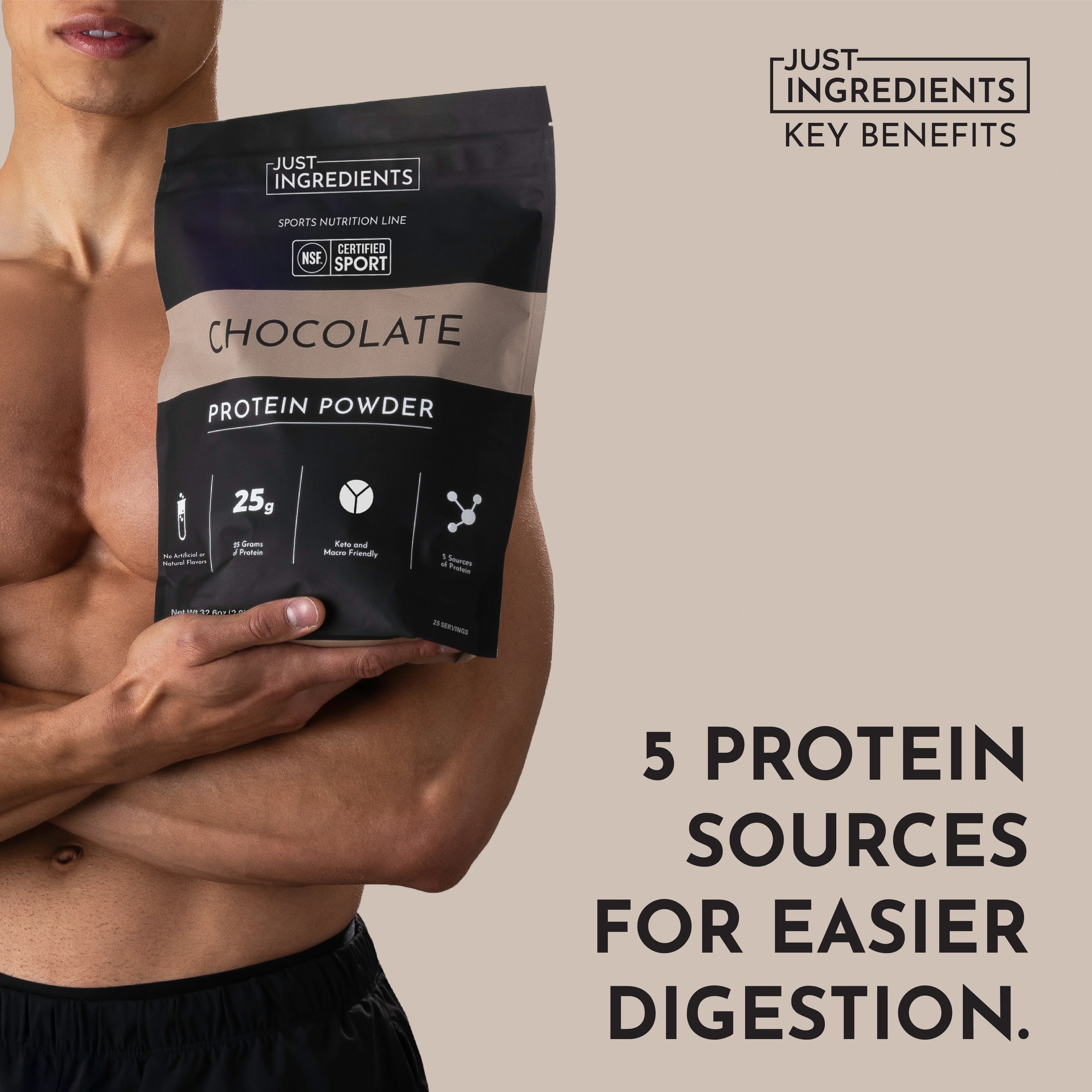 Chocolate Protein Powder - NSF - Image 8