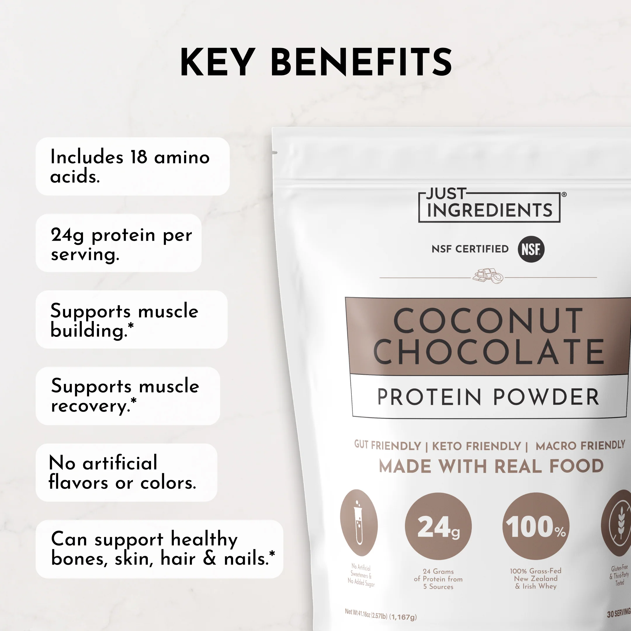 Coconut Chocolate Protein Powder - Image 8