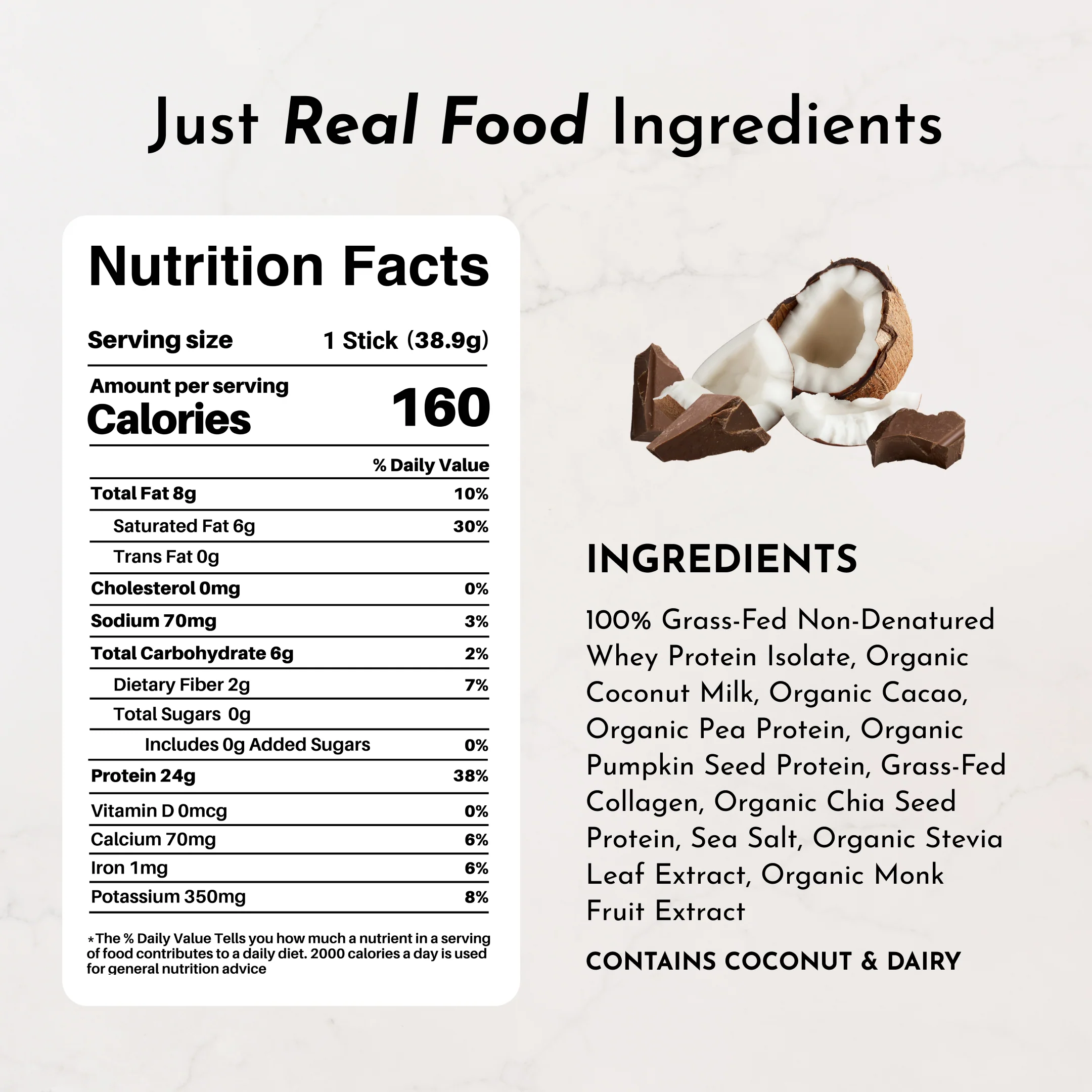 Coconut Chocolate Protein Powder Stick - Image 7