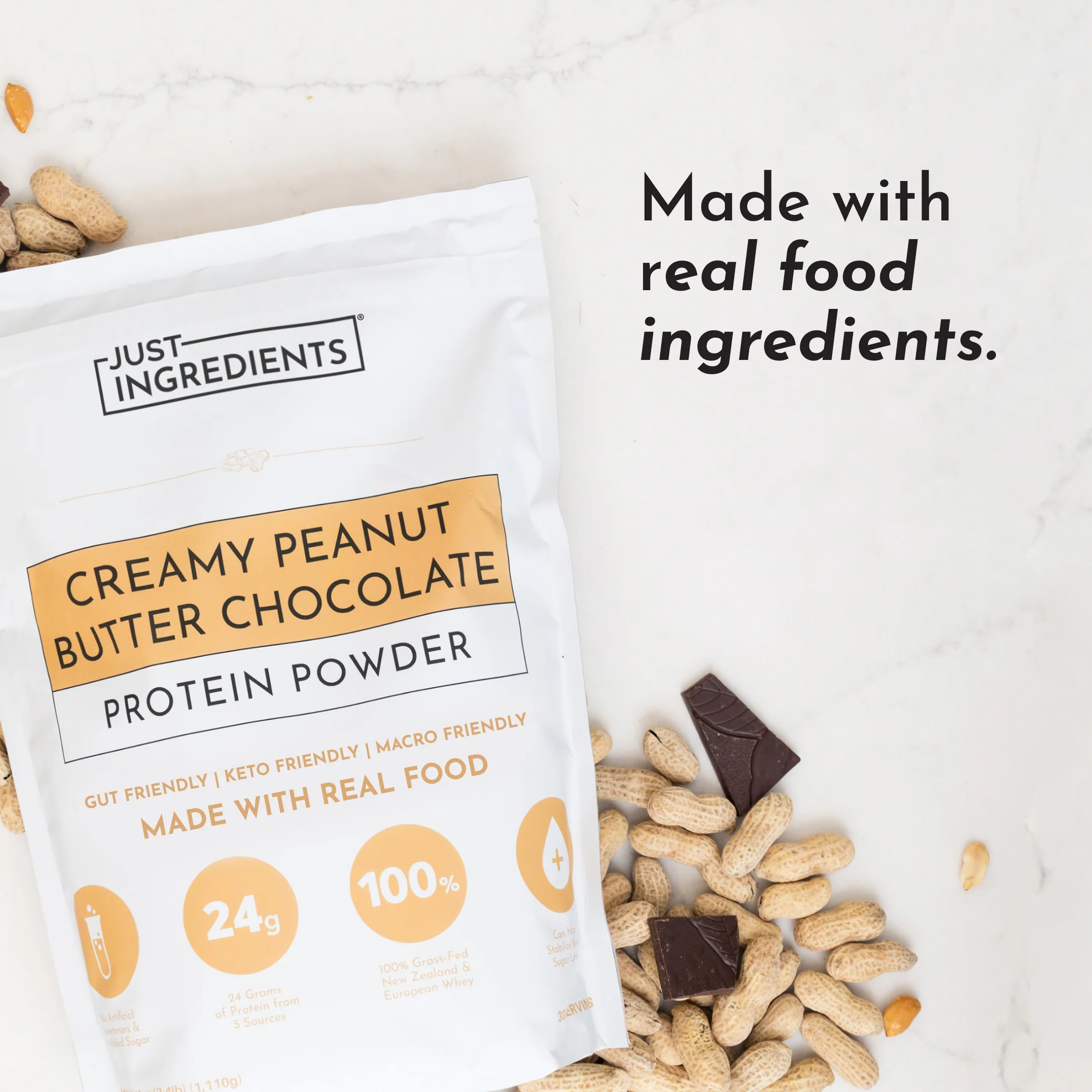 Creamy Peanut Butter Chocolate Protein Powder - Image 5
