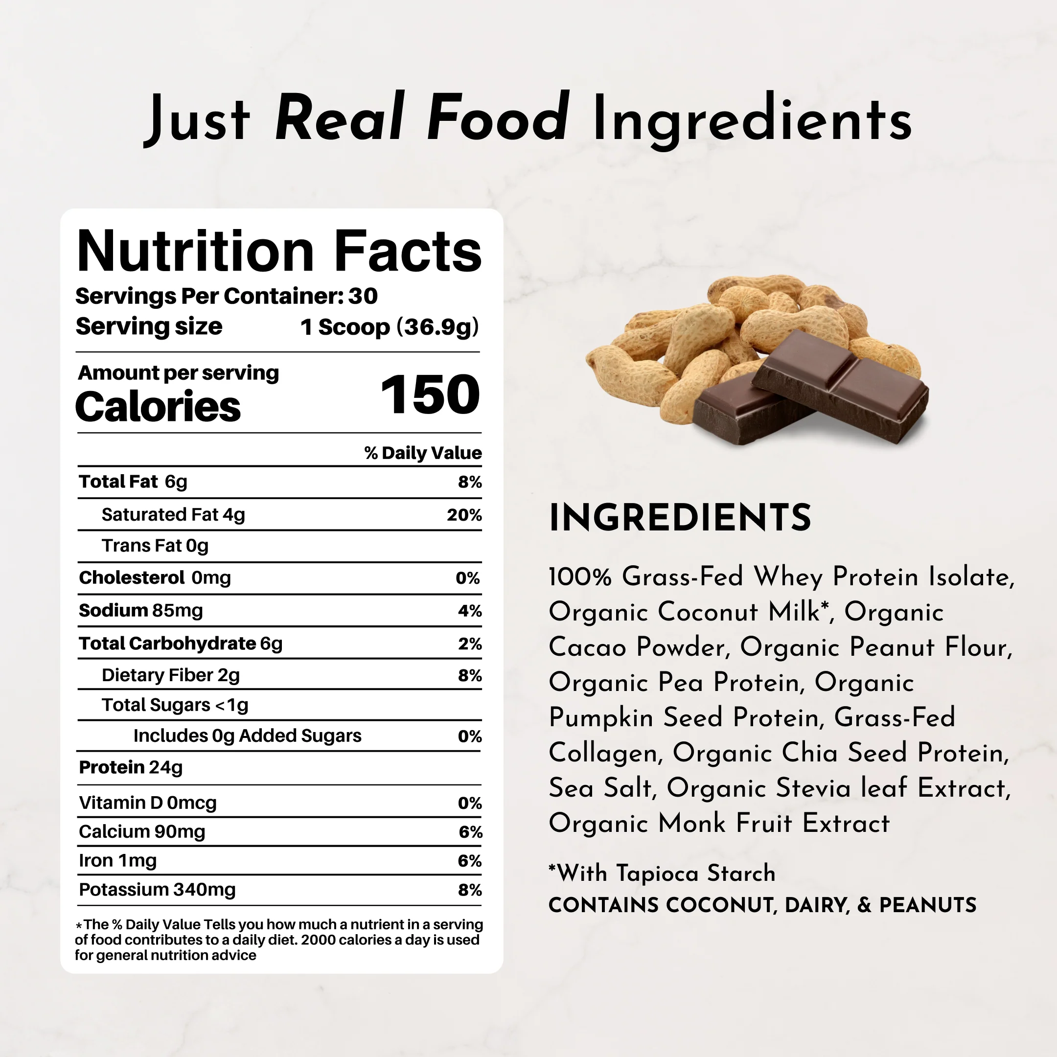 Creamy Peanut Butter Chocolate Protein Powder - Image 7