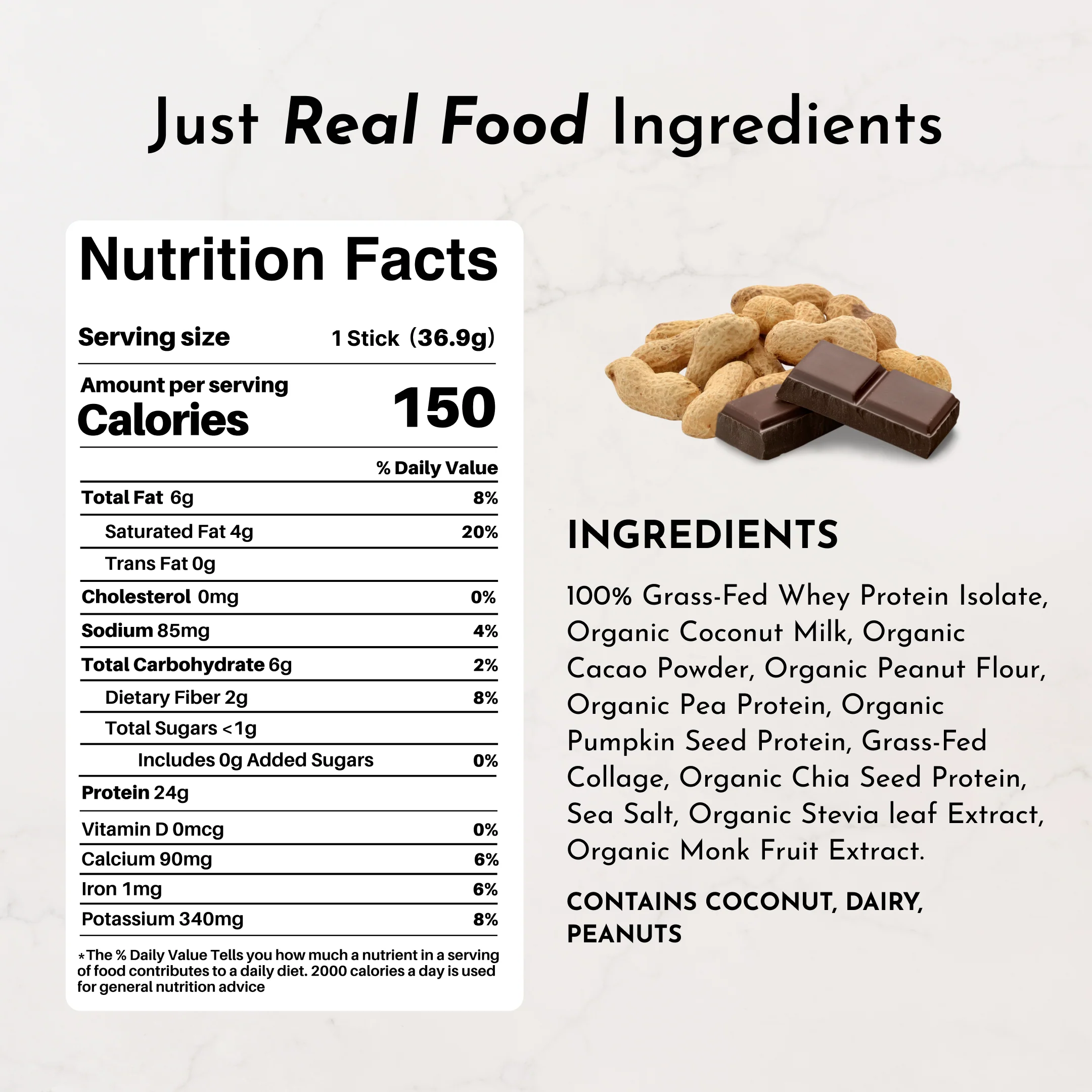 Creamy Peanut Butter Chocolate Protein Powder Stick - Image 7