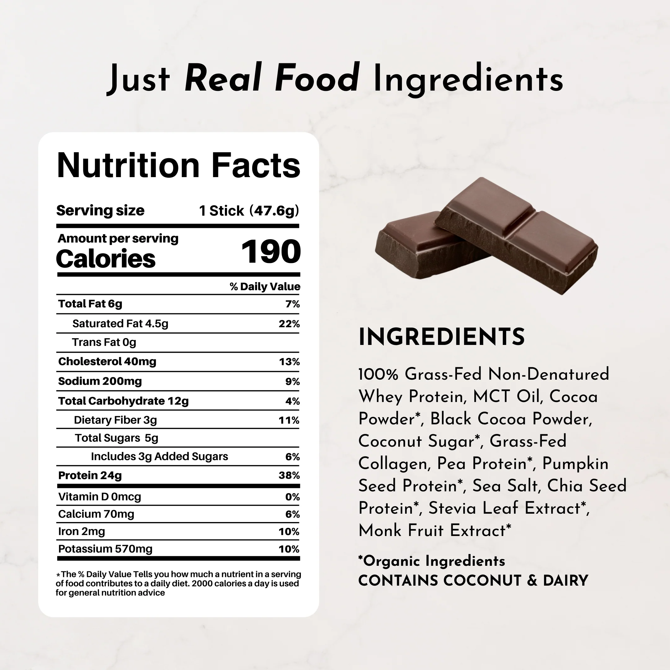 Daneise's Double Chocolate Protein Stick - Image 7