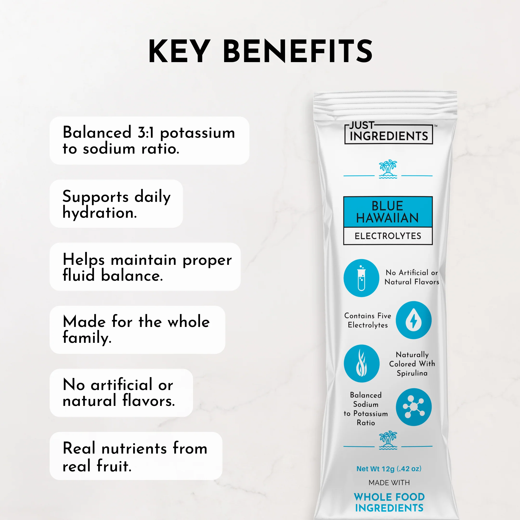 Blue Hawaiian Electrolytes Stick - Image 9