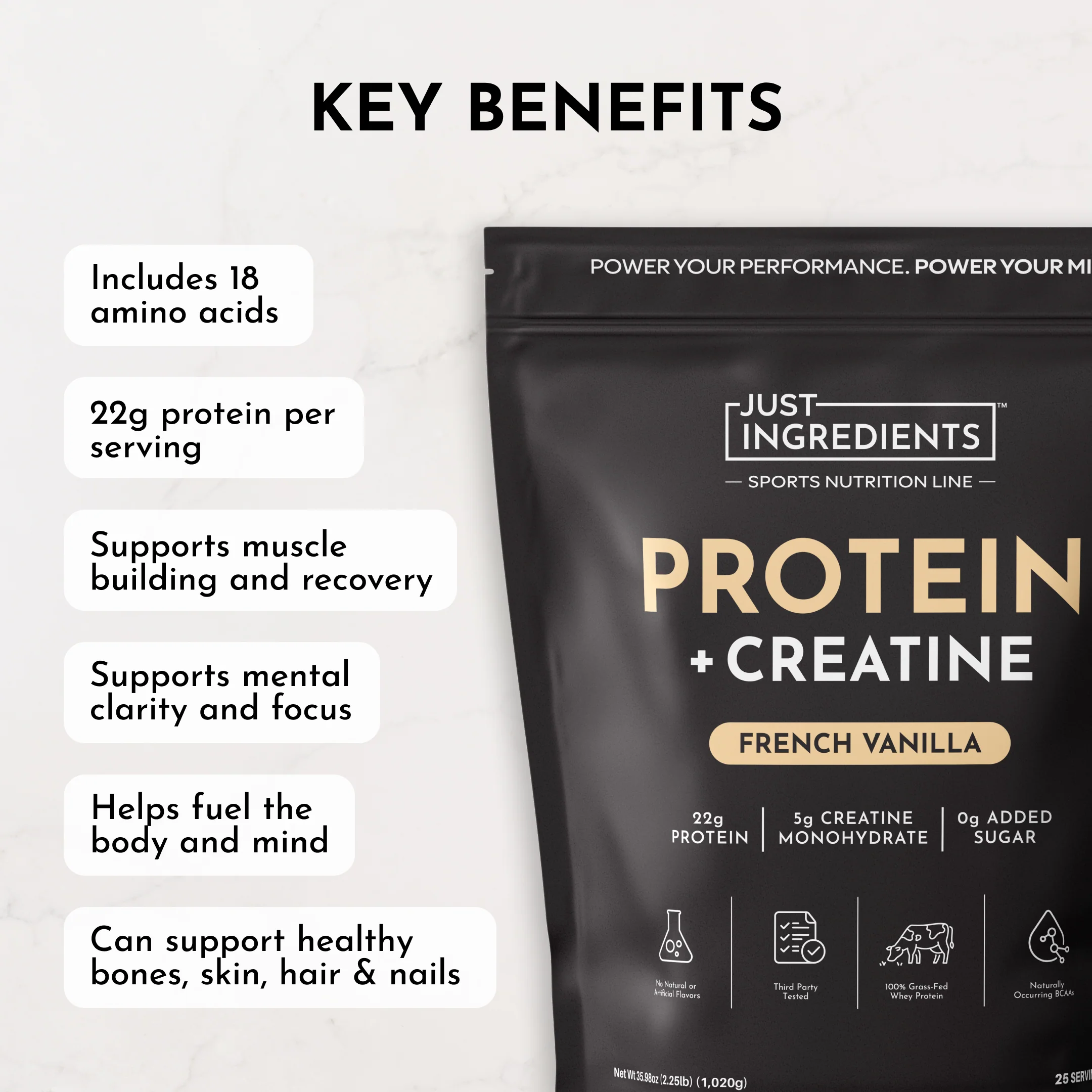 French Vanilla Protein + Creatine - Image 9