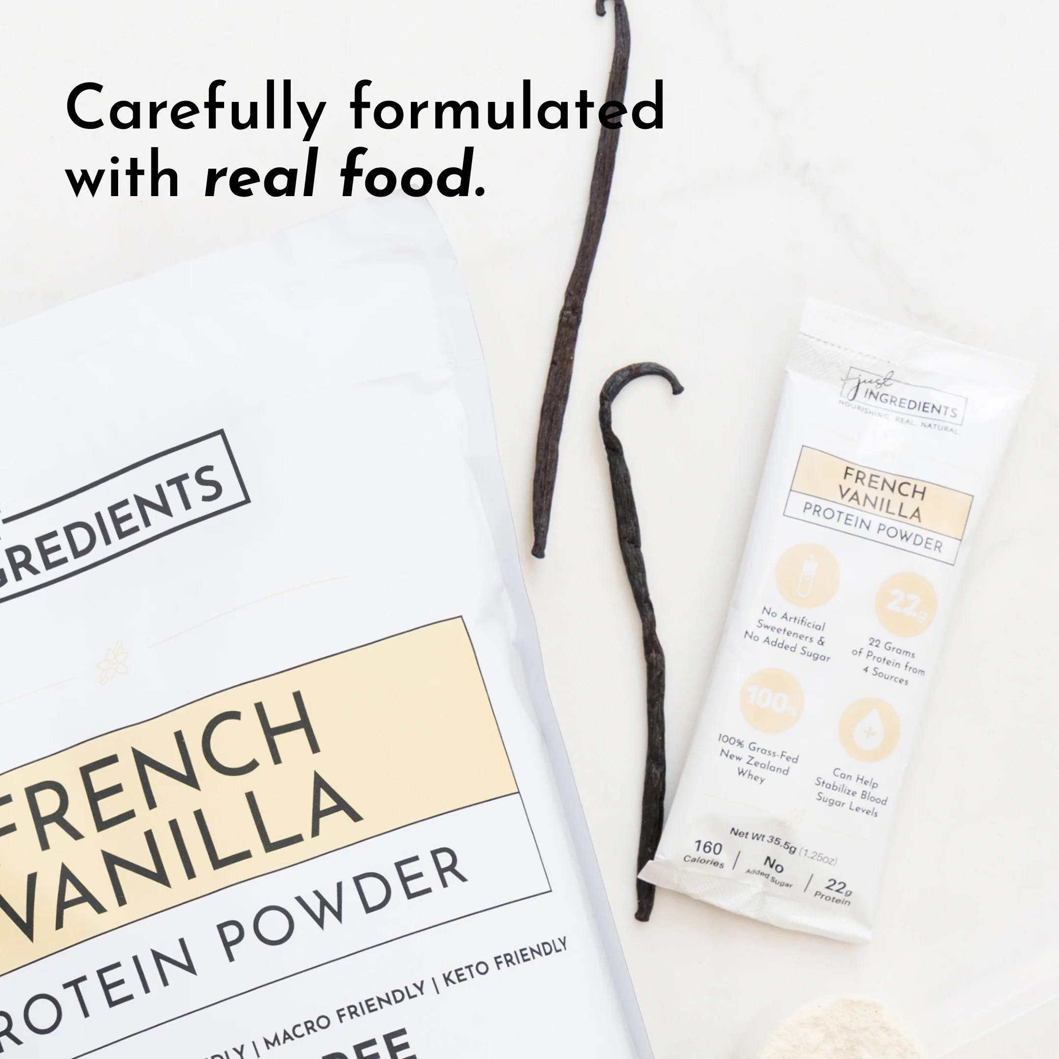 French Vanilla Protein Powder Stick - Image 4
