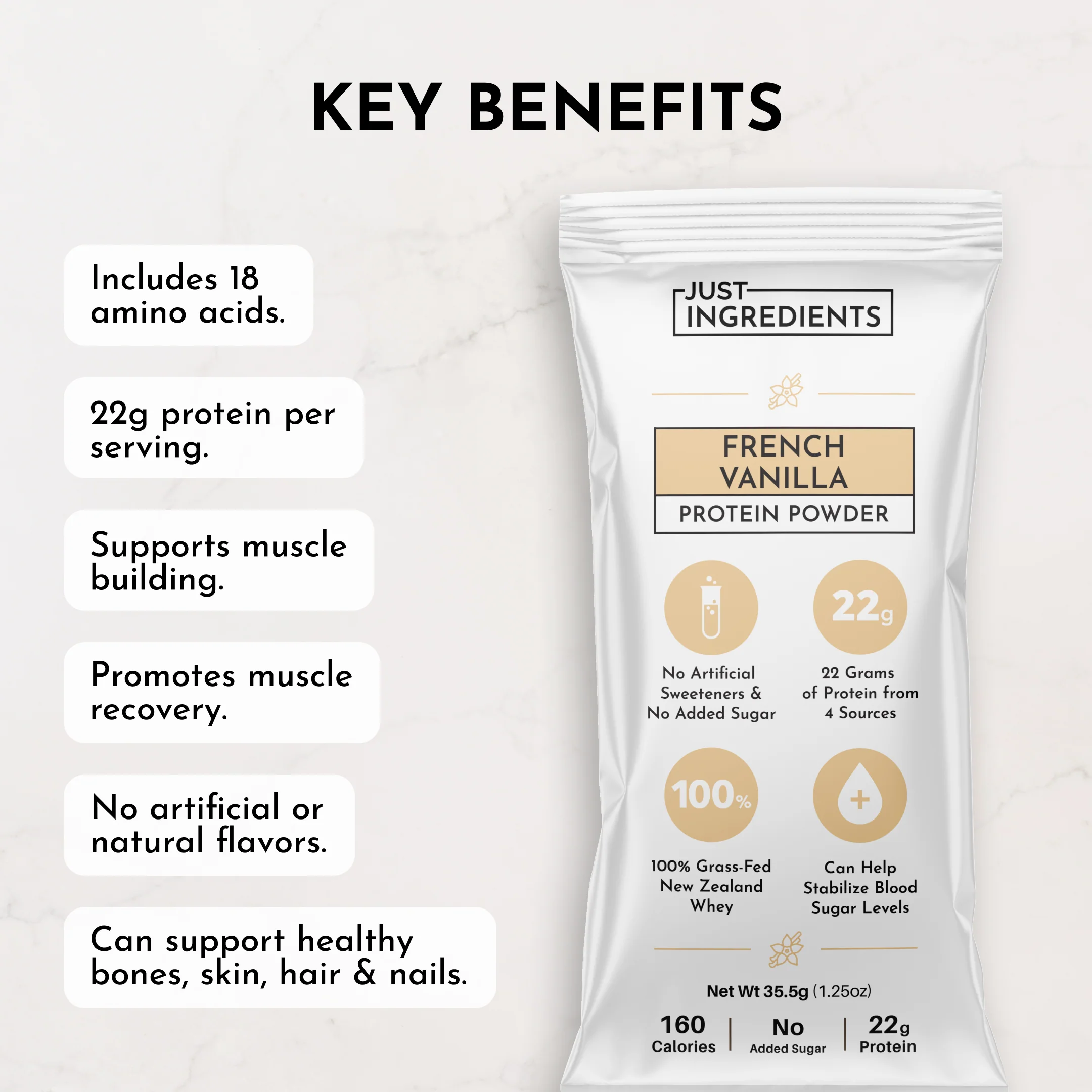 French Vanilla Protein Powder Stick - Image 7