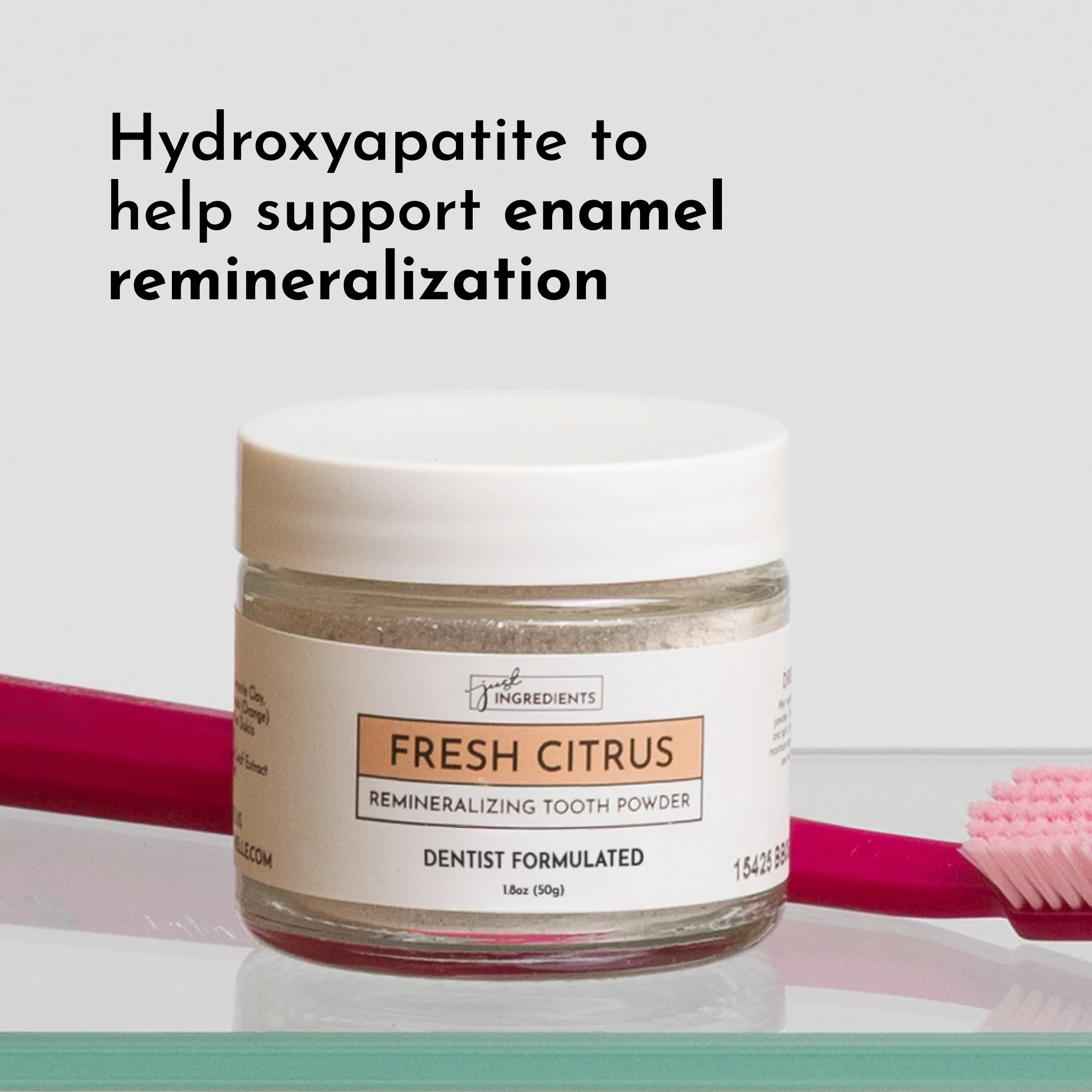 Fresh Citrus Remineralizing Tooth Powder - Image 2