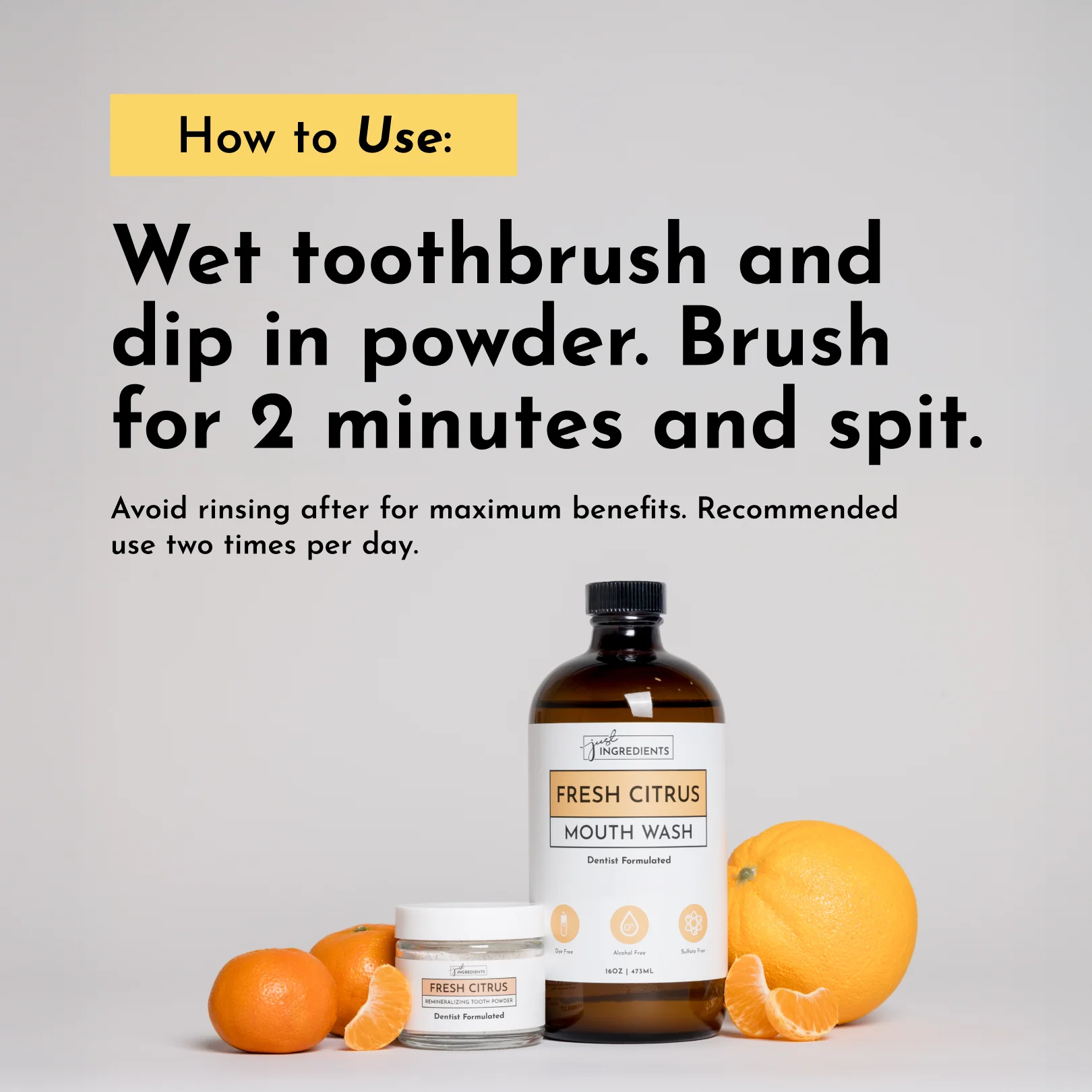 Fresh Citrus Remineralizing Tooth Powder - Image 7