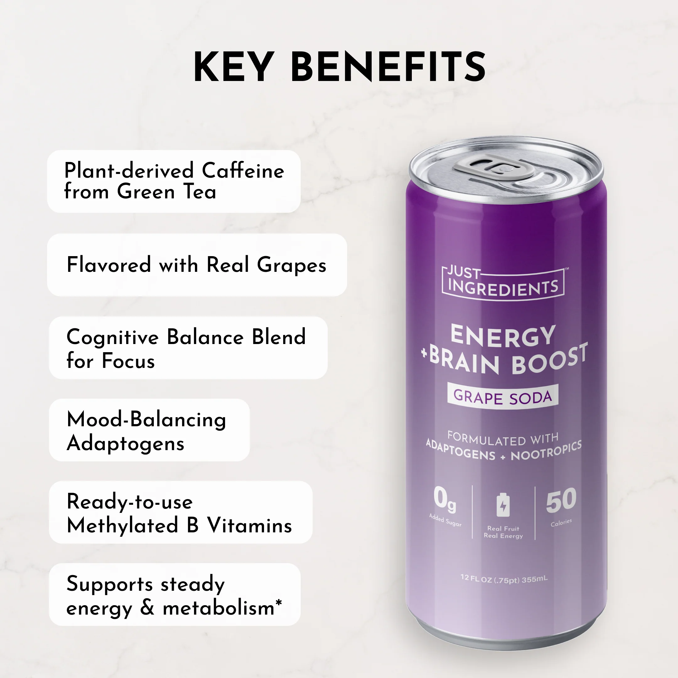 Grape Soda Energy + Brain Boost (12 Pack) - Image 9