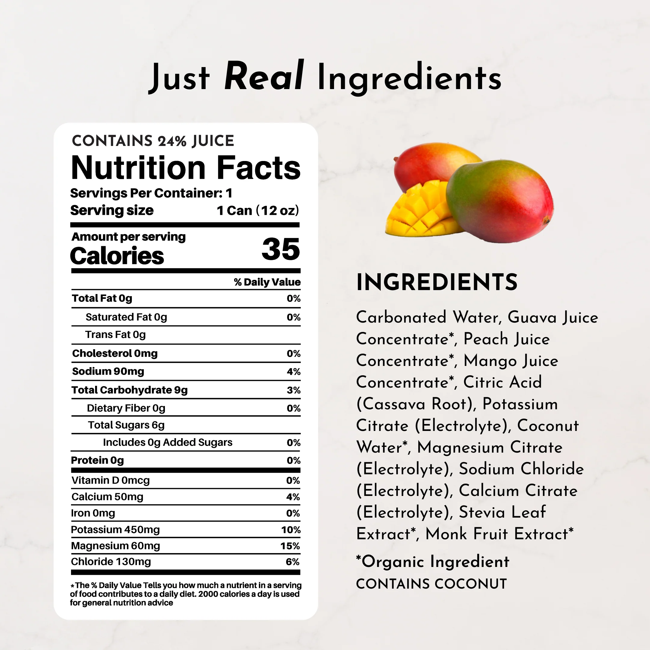 Guava Mango Sparkling Electrolytes (8 pack) - Image 6