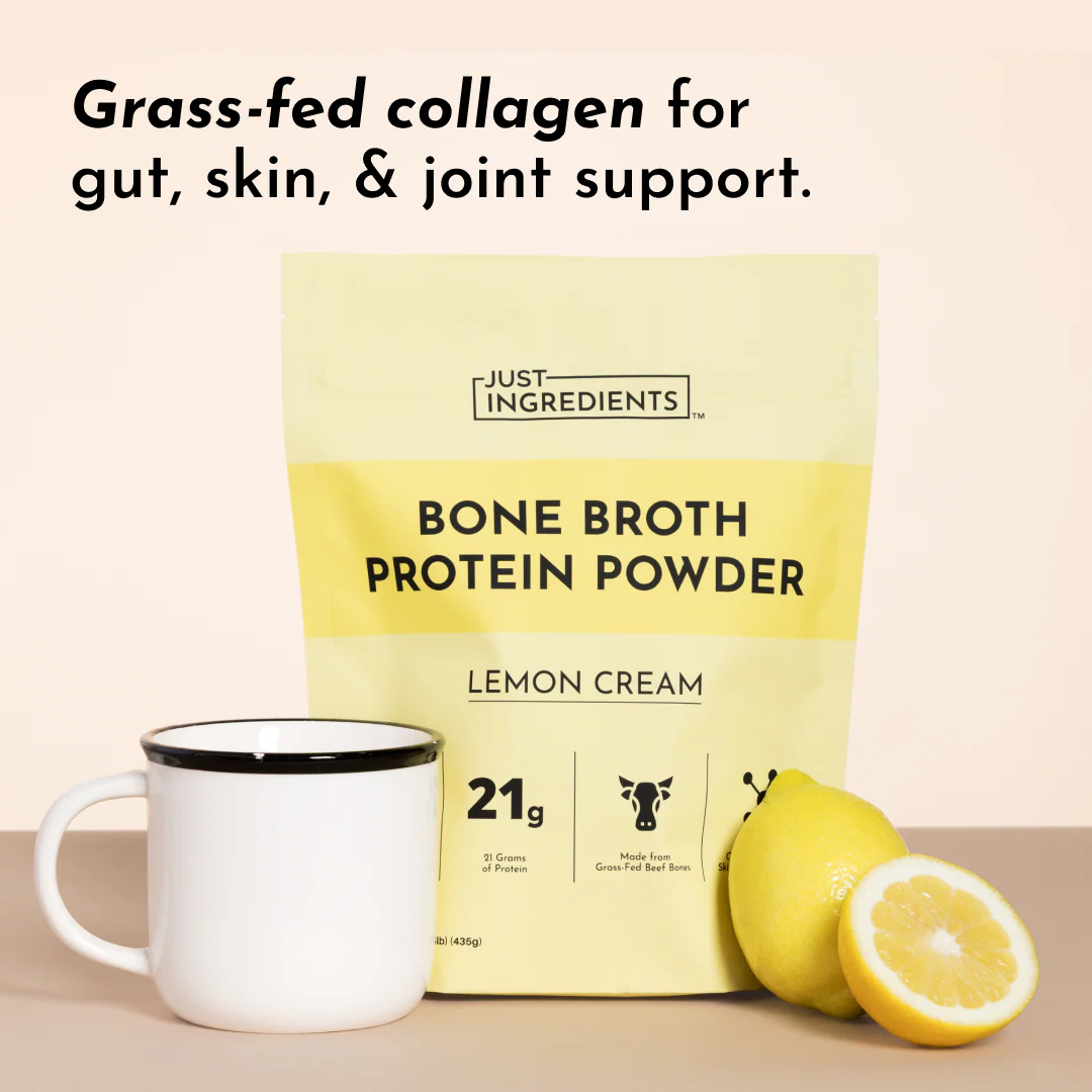 Lemon Cream Bone Broth Protein Powder - Image 5