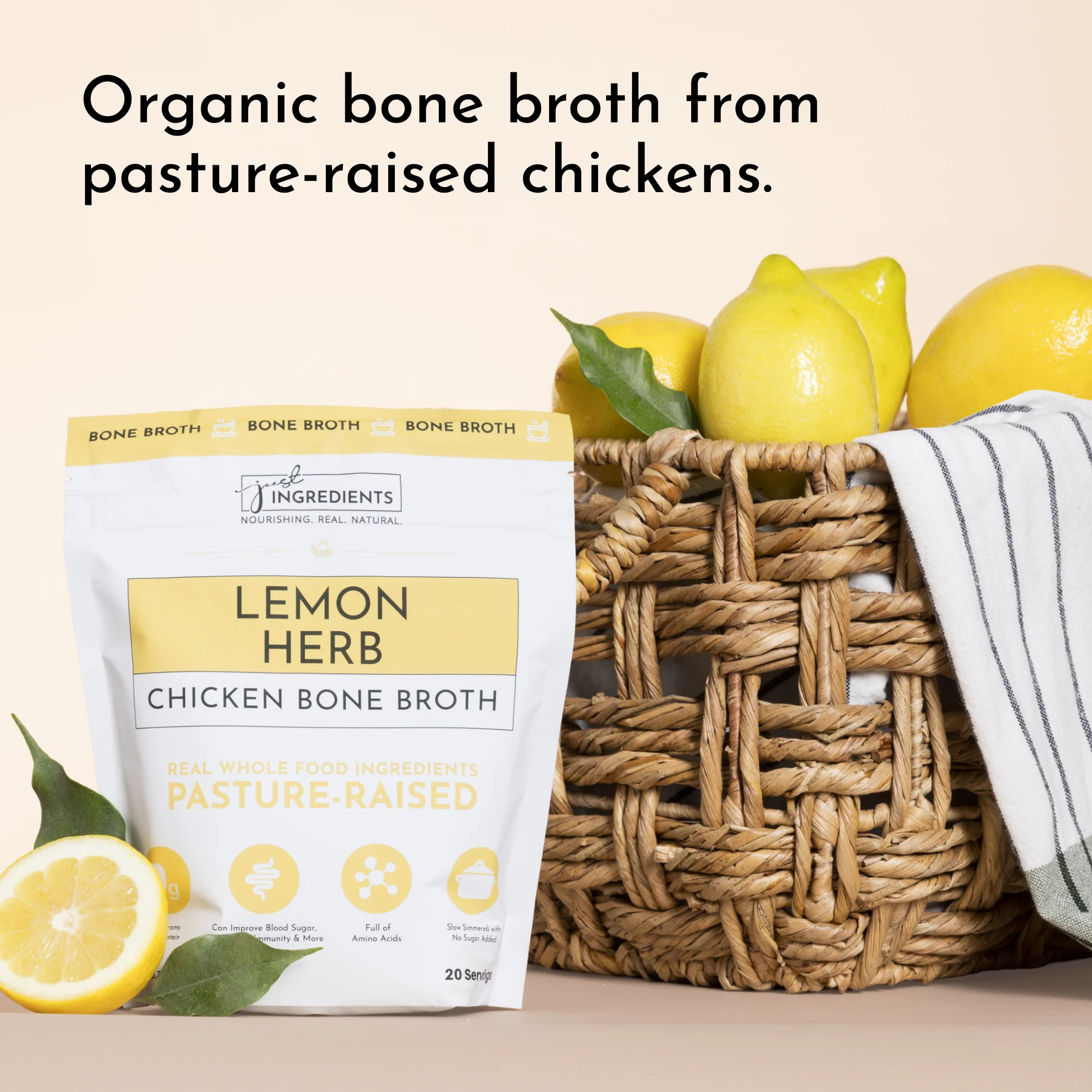 Lemon Herb Bone Broth - Image 3