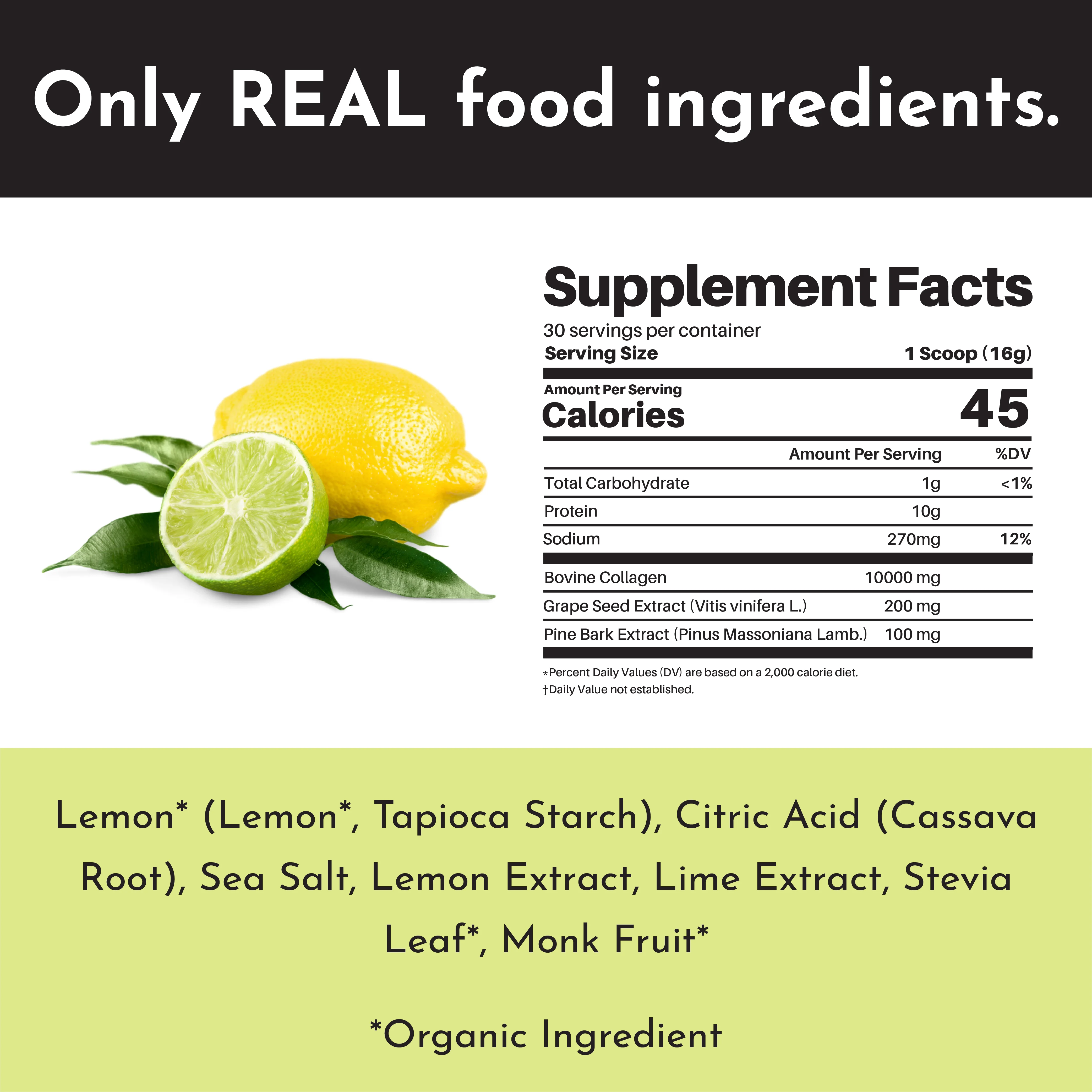 Lemon Lime Collagen Peptides - Image 2