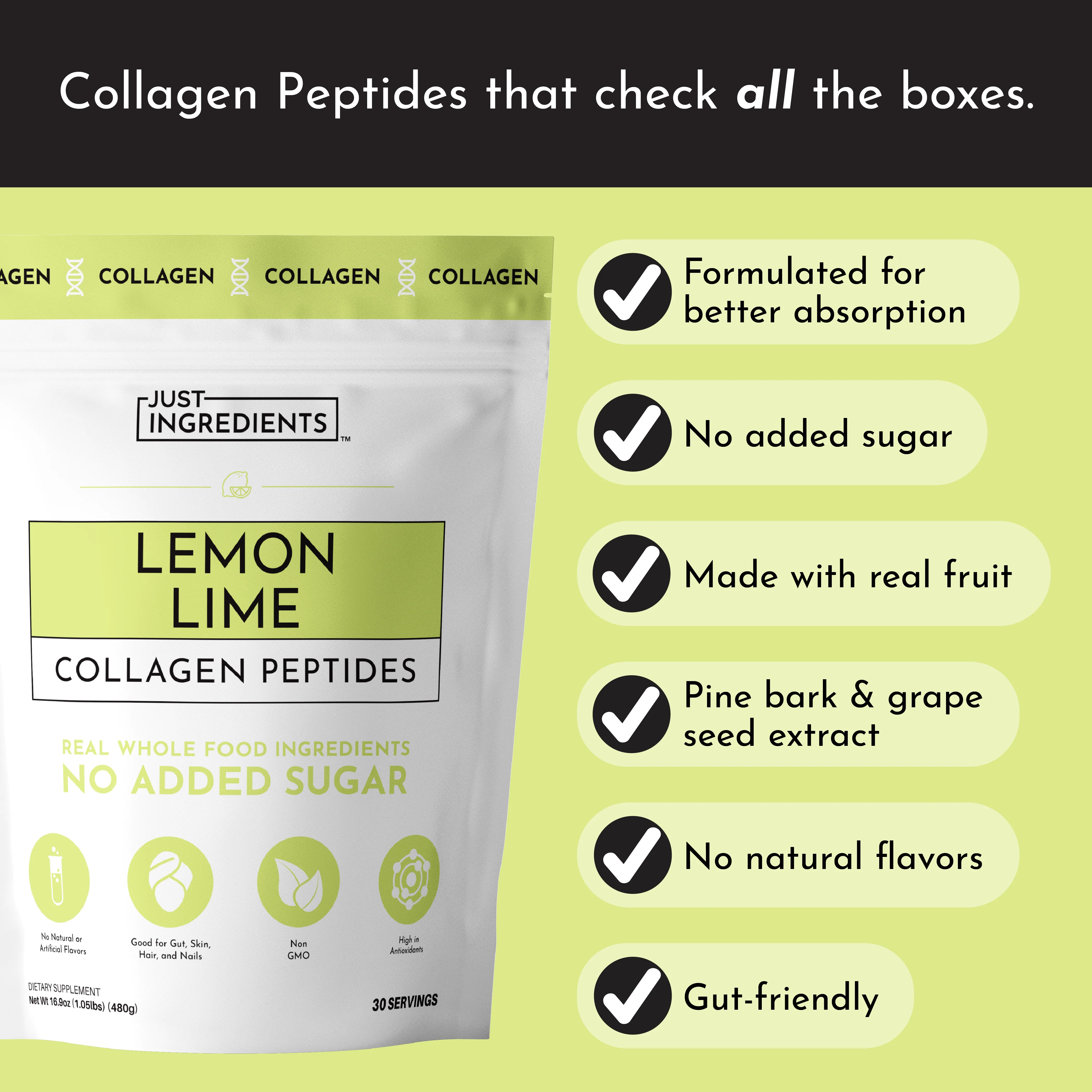 Lemon Lime Collagen Peptides - Image 4