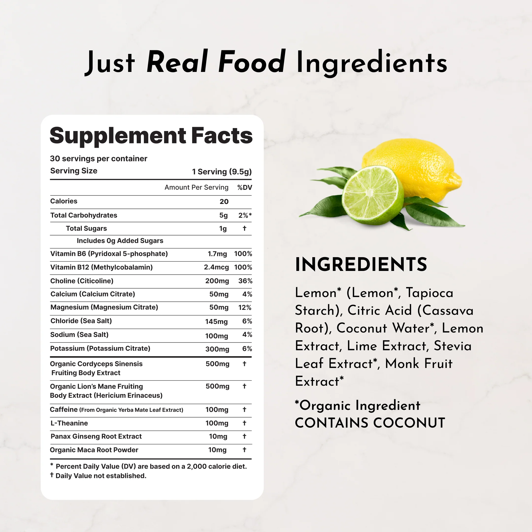 Brain + Energy Boost Lemon Lime & Electrolytes - Image 7