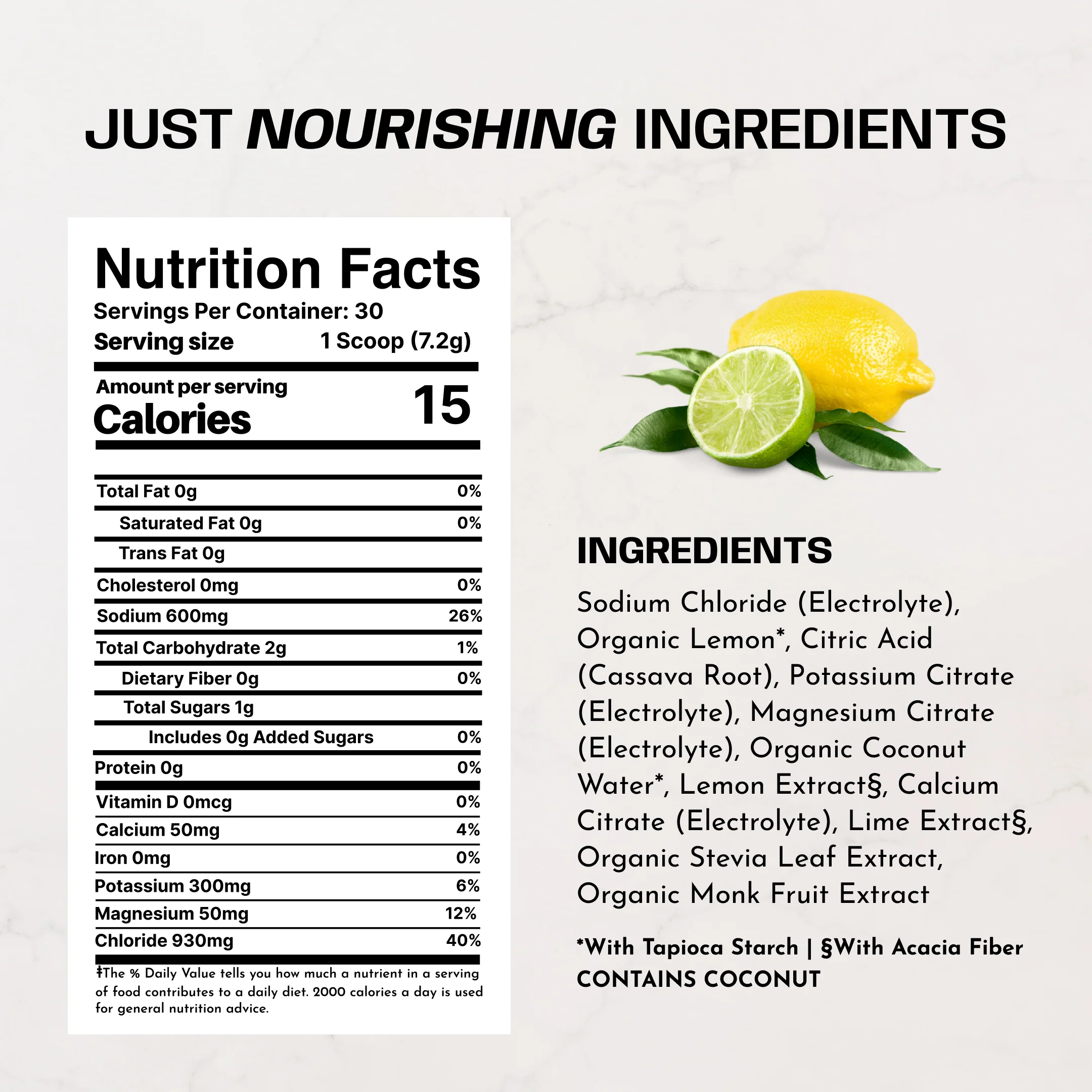 Lemon Lime Performance Electrolytes - Image 2