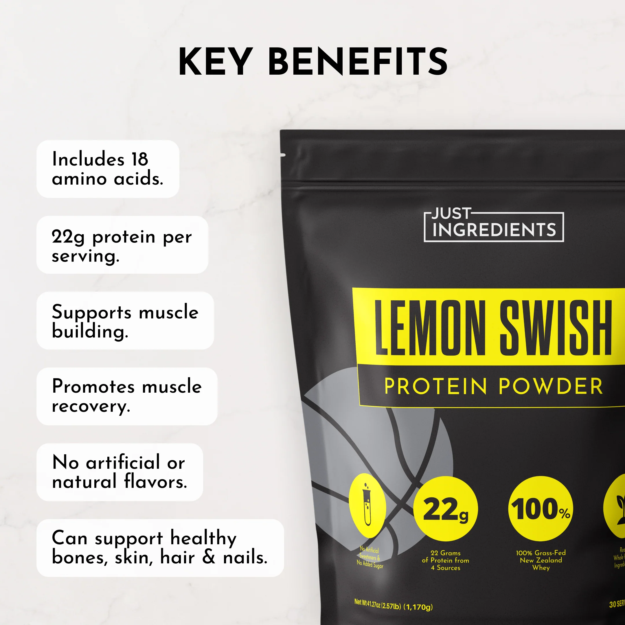 Lemon Swish Protein Powder - Image 10