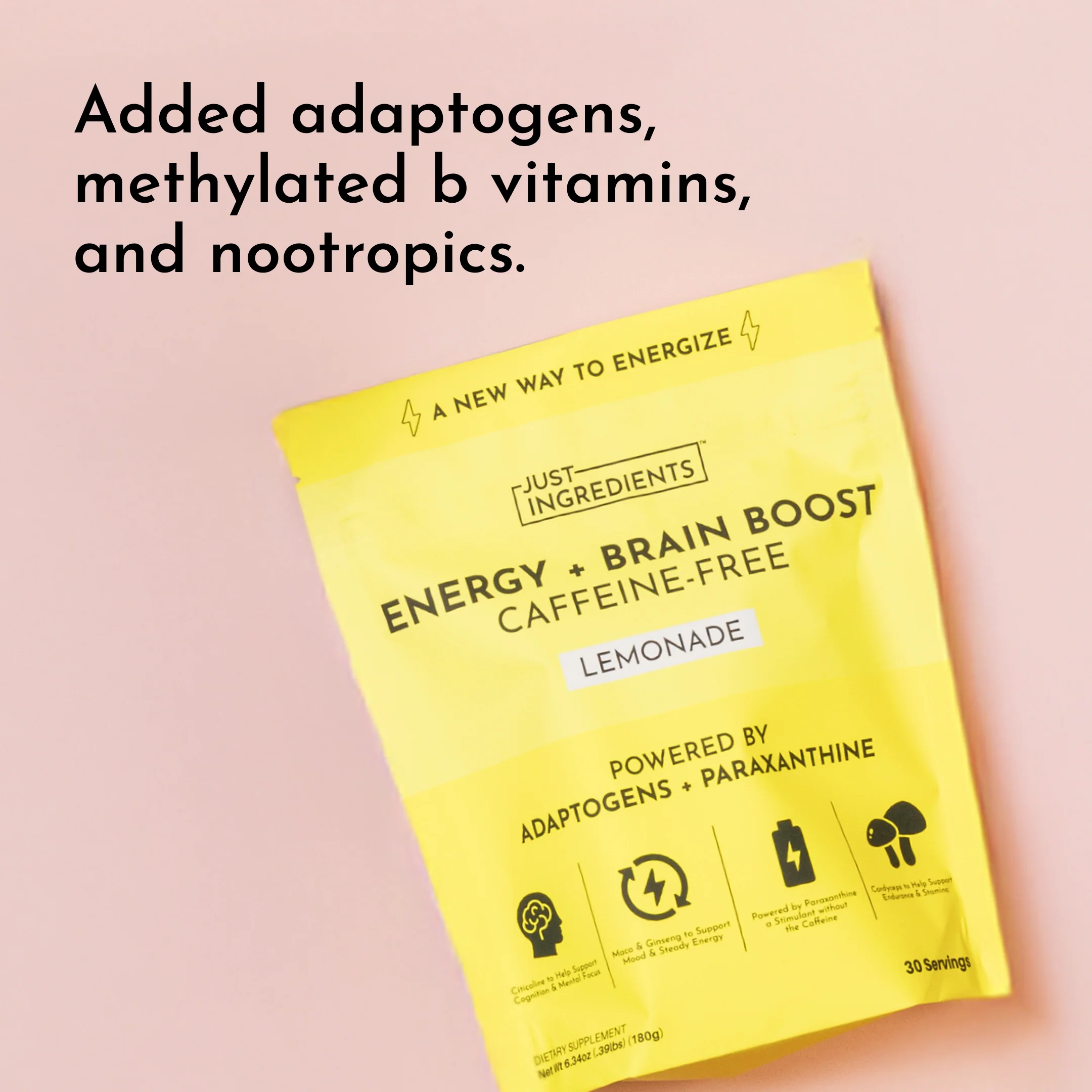 Energy + Brain Boost Lemonade (Paraxanthine) Stick - Image 5