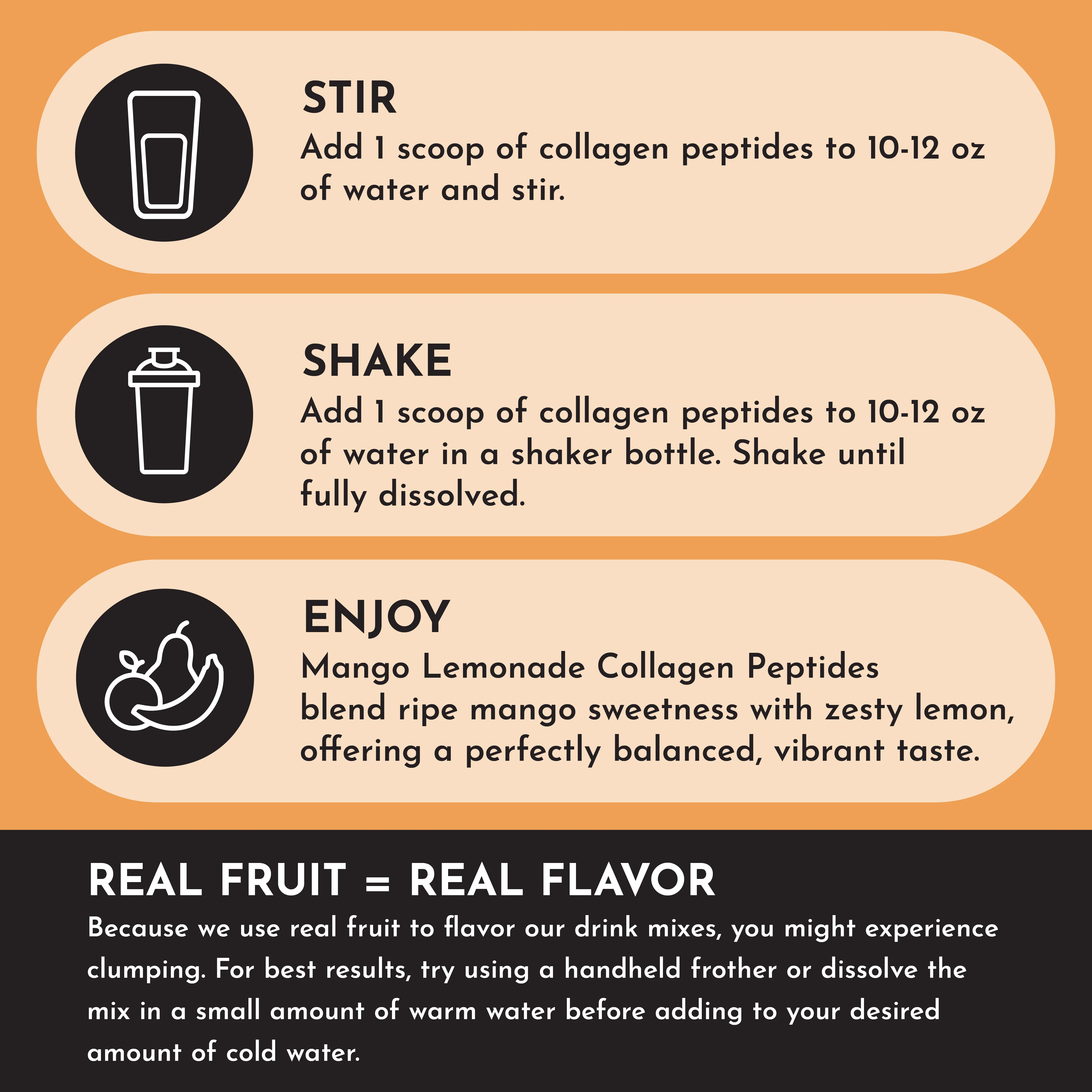 Mango Lemonade Collagen Peptides - Image 3