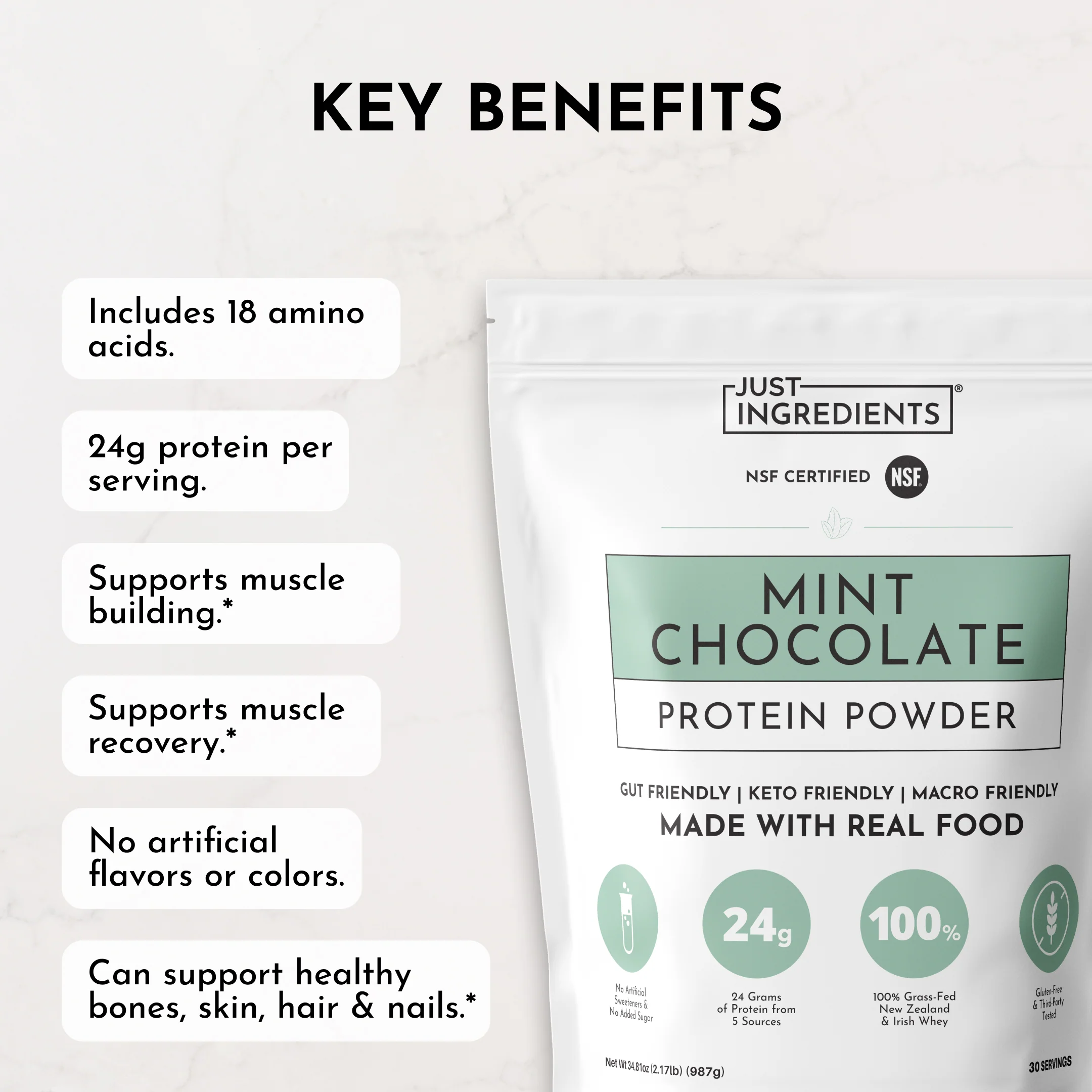 Mint Chocolate Protein Powder - Image 8