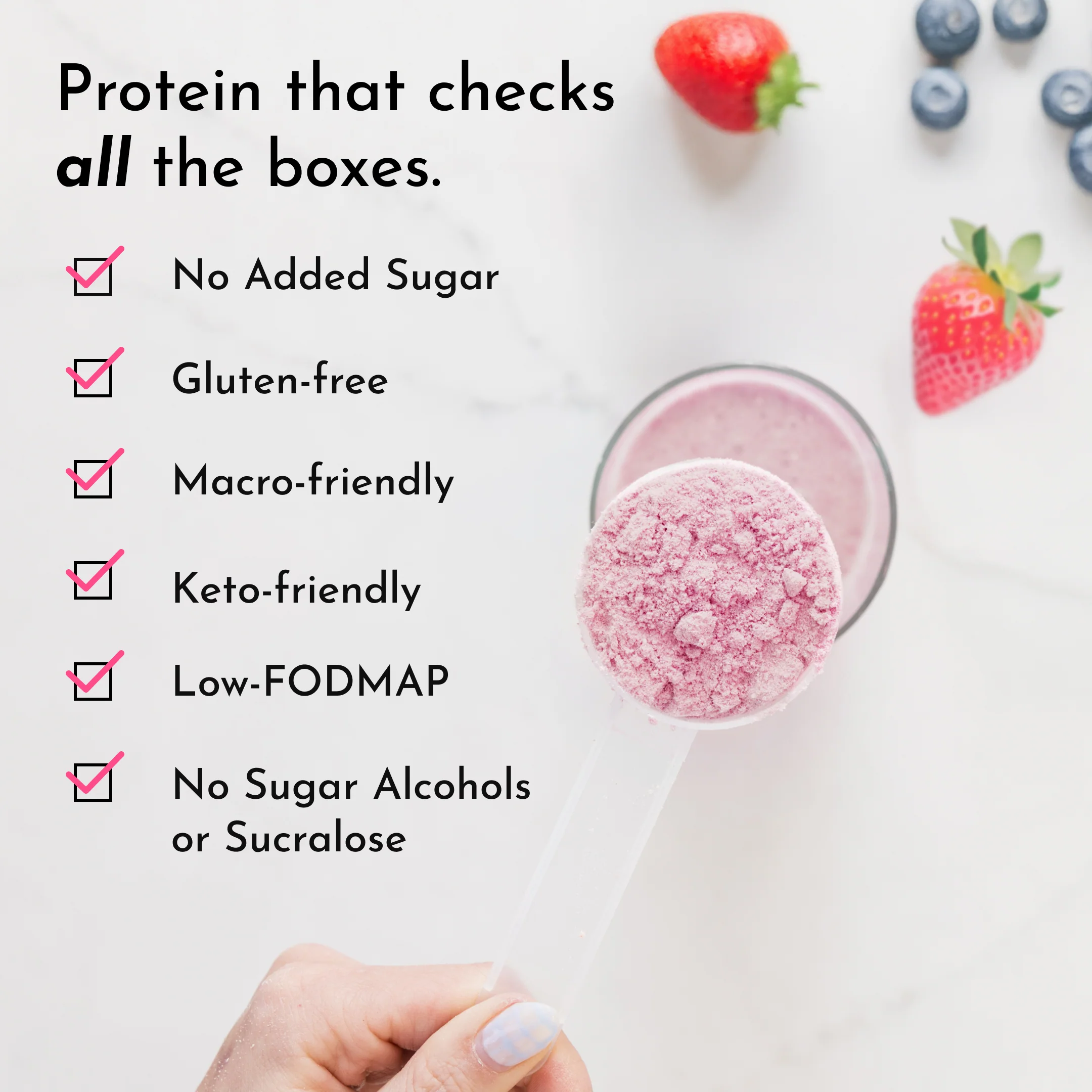 Mountain Berry Protein Powder Stick - Image 2