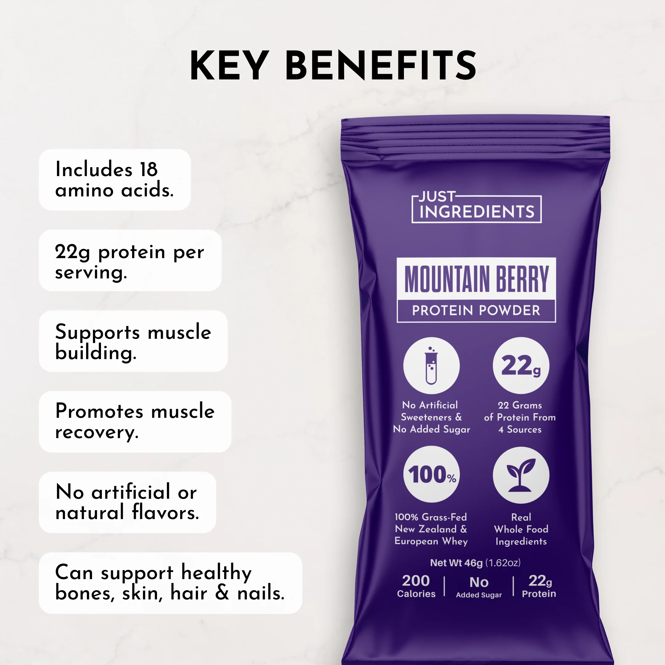Mountain Berry Protein Powder Stick - Image 6