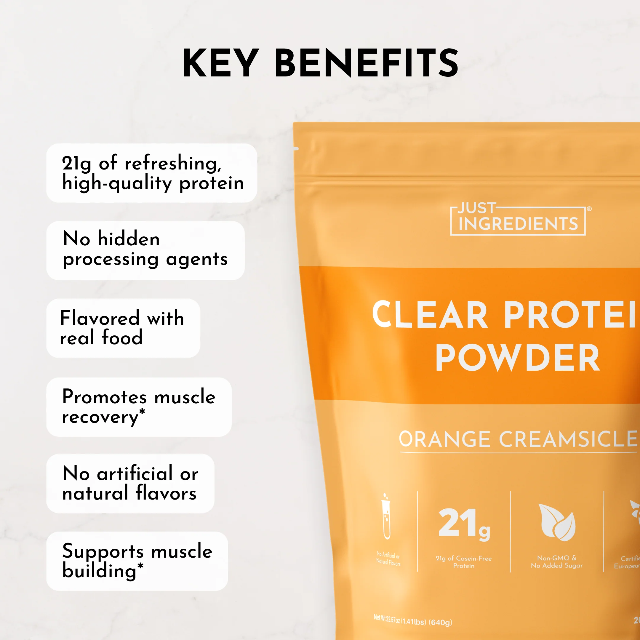 Orange Creamsicle Clear Protein Powder - Image 8