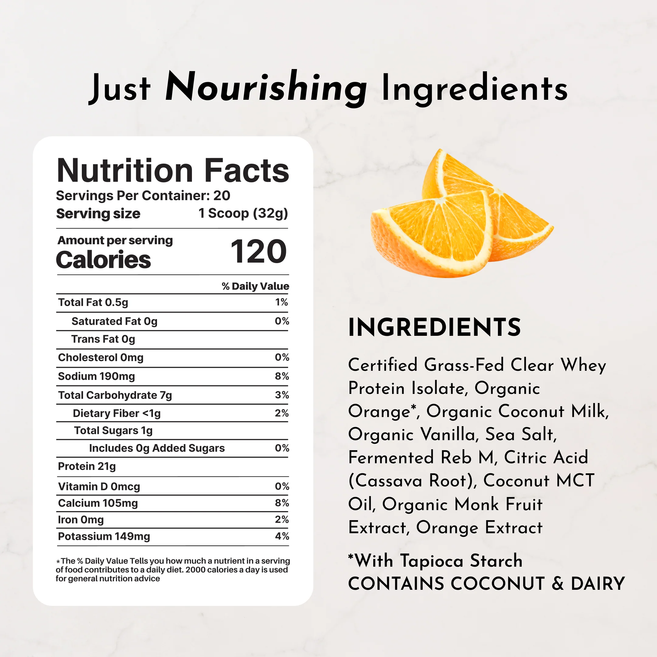 Orange Creamsicle Clear Protein Powder - Image 9