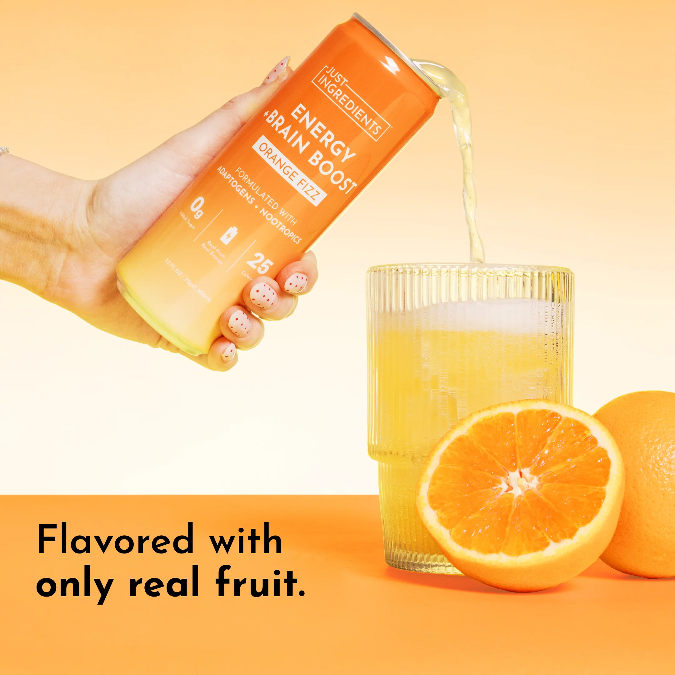 Orange Fizz Energy + Brain Boost (12 Pack) - Image 3