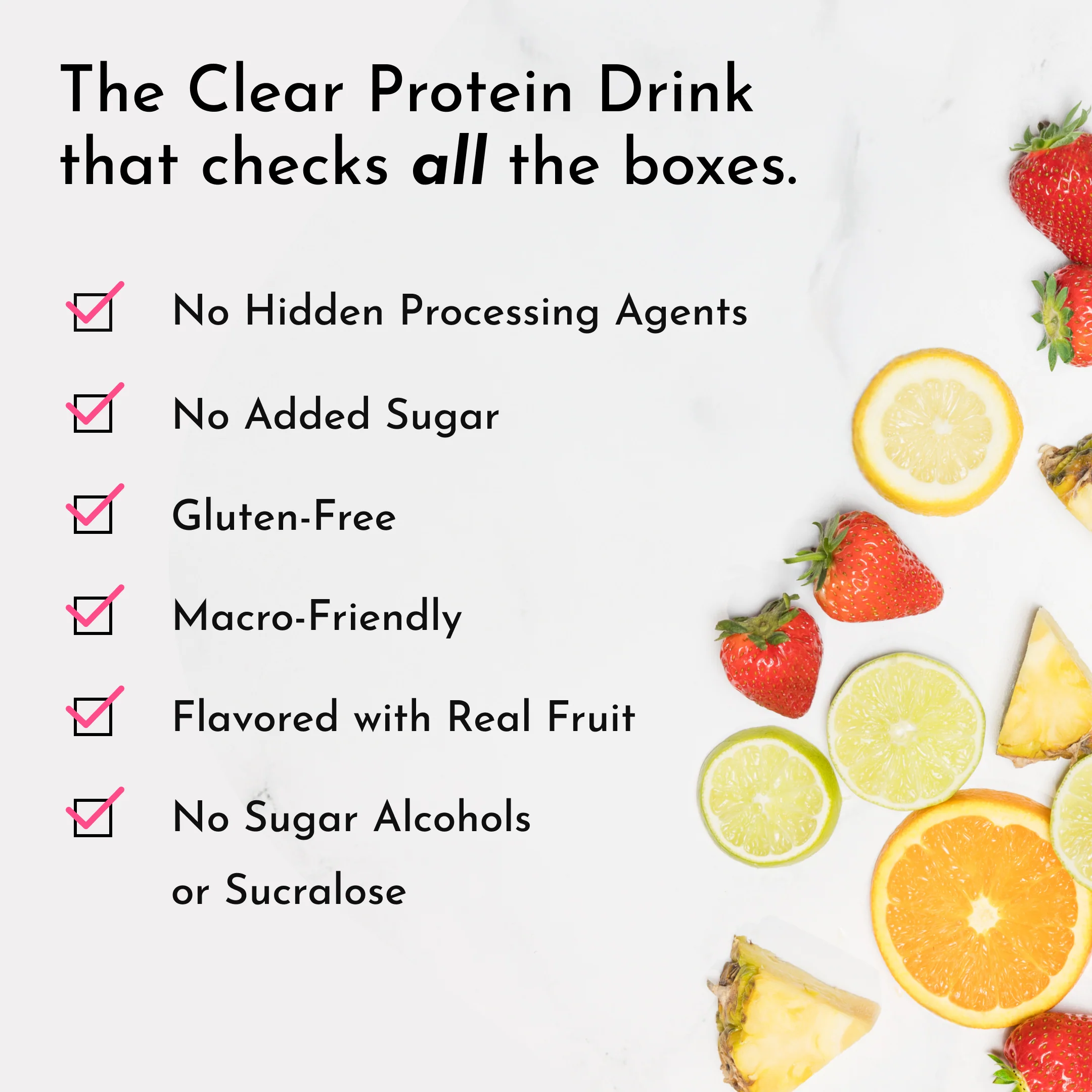 Orange Pineapple Clear Protein (8 pack) - Image 2