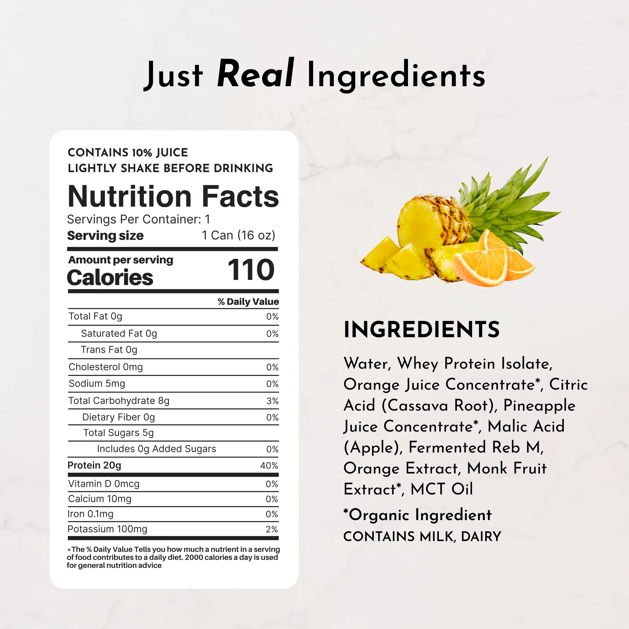 Orange Pineapple Clear Protein (8 pack) - Image 6
