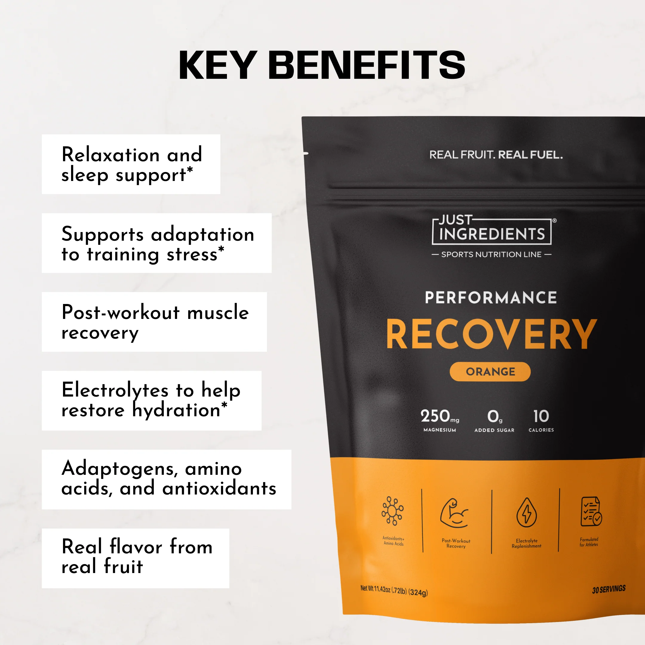 Orange Recovery Drink - Image 8