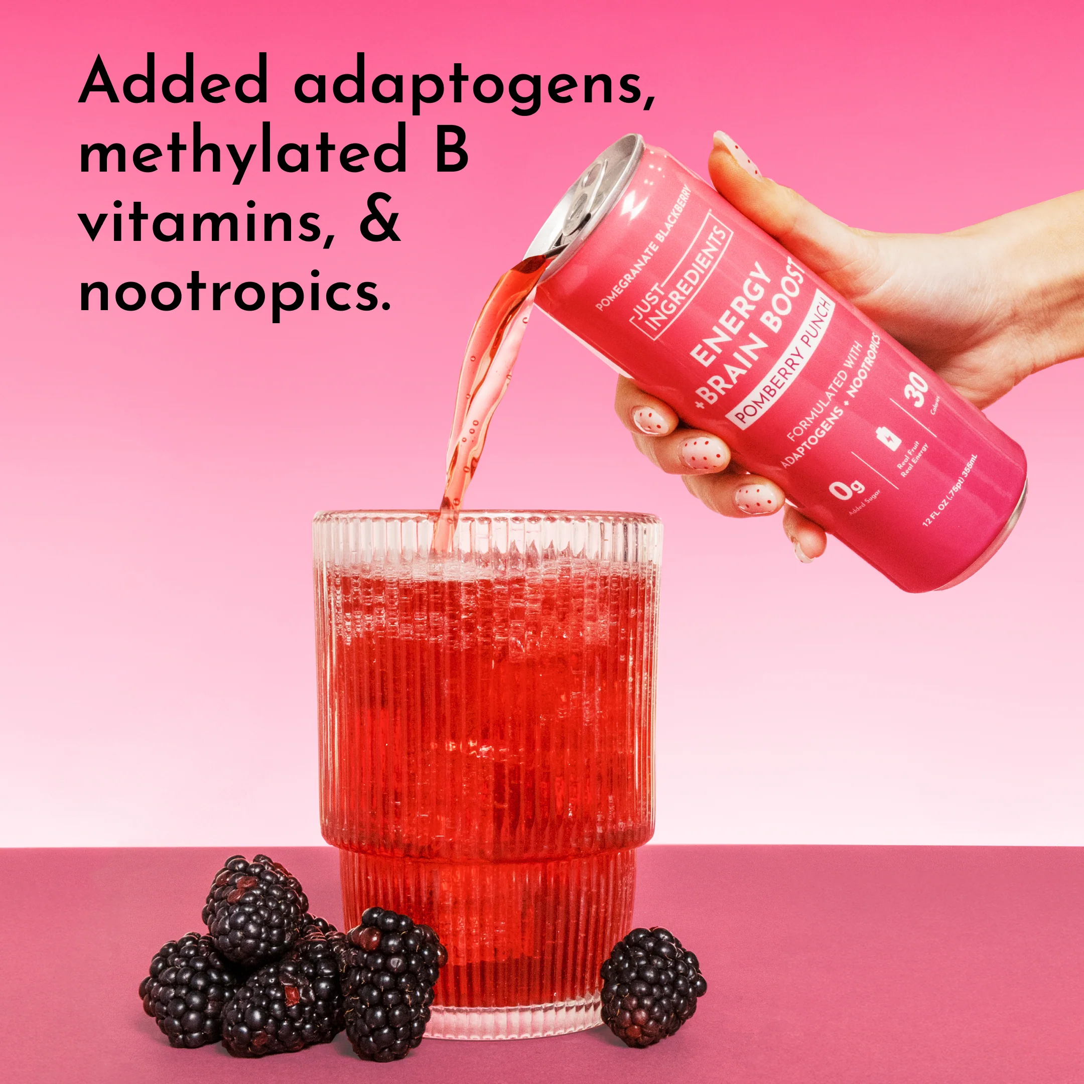 Pomberry Punch Energy + Brain Boost (12 Pack) - Image 5