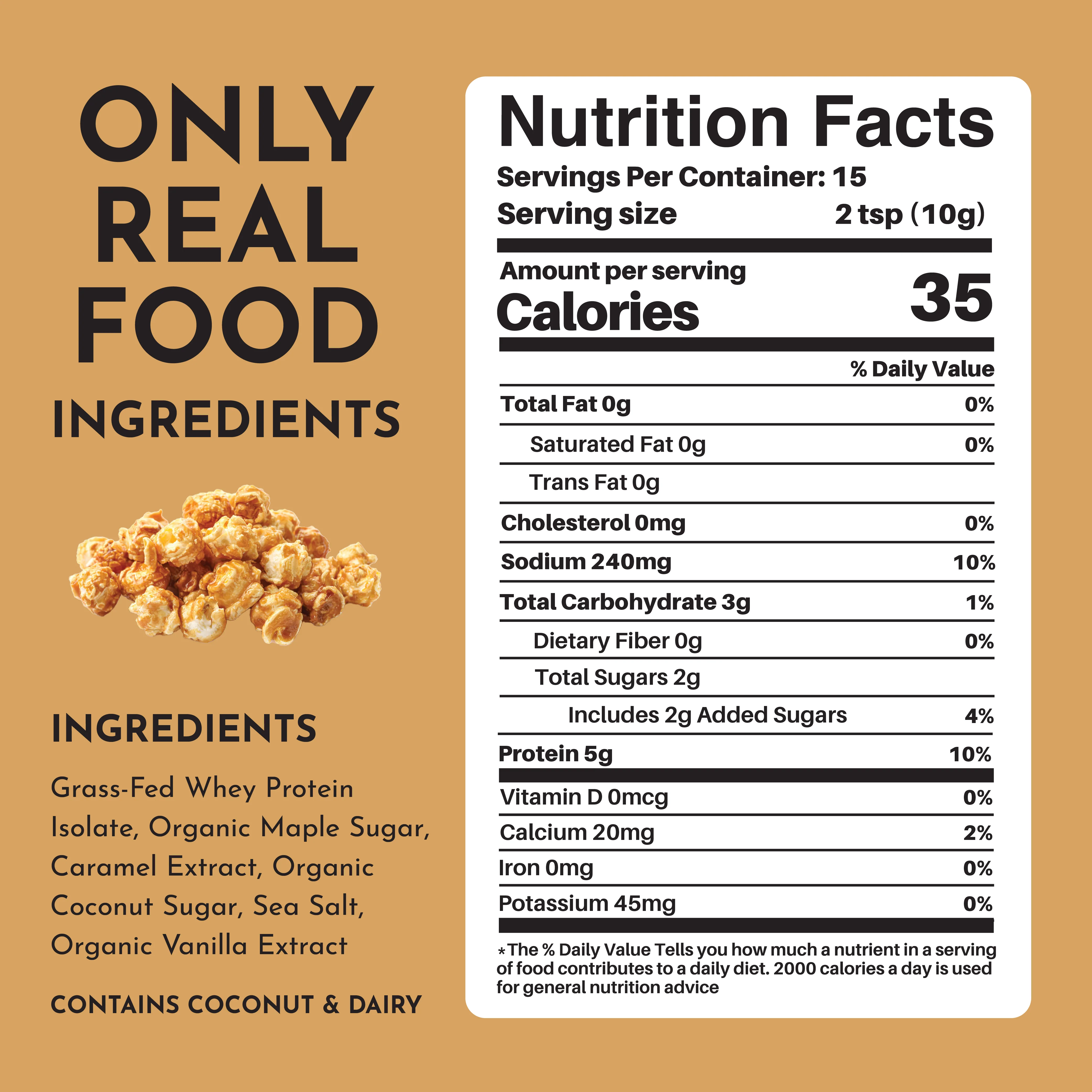Protein Popcorn Salt - Caramel Corn - Image 5