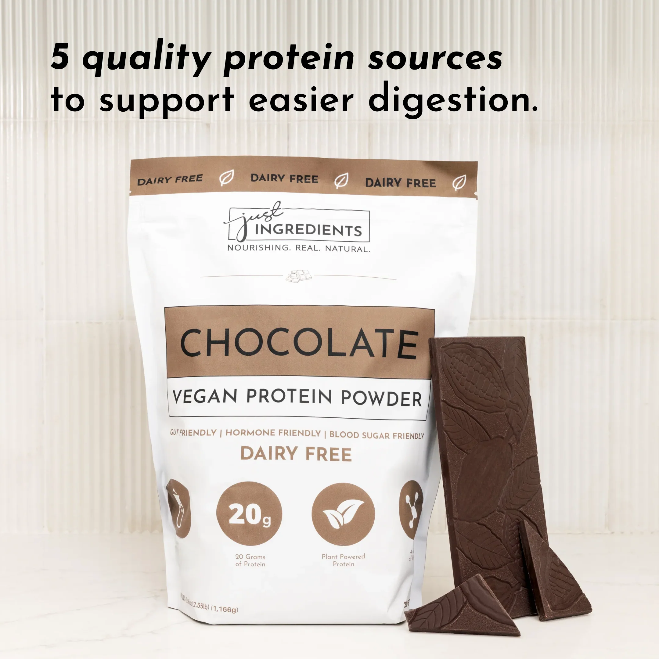 Vegan Chocolate Protein Powder - Image 3
