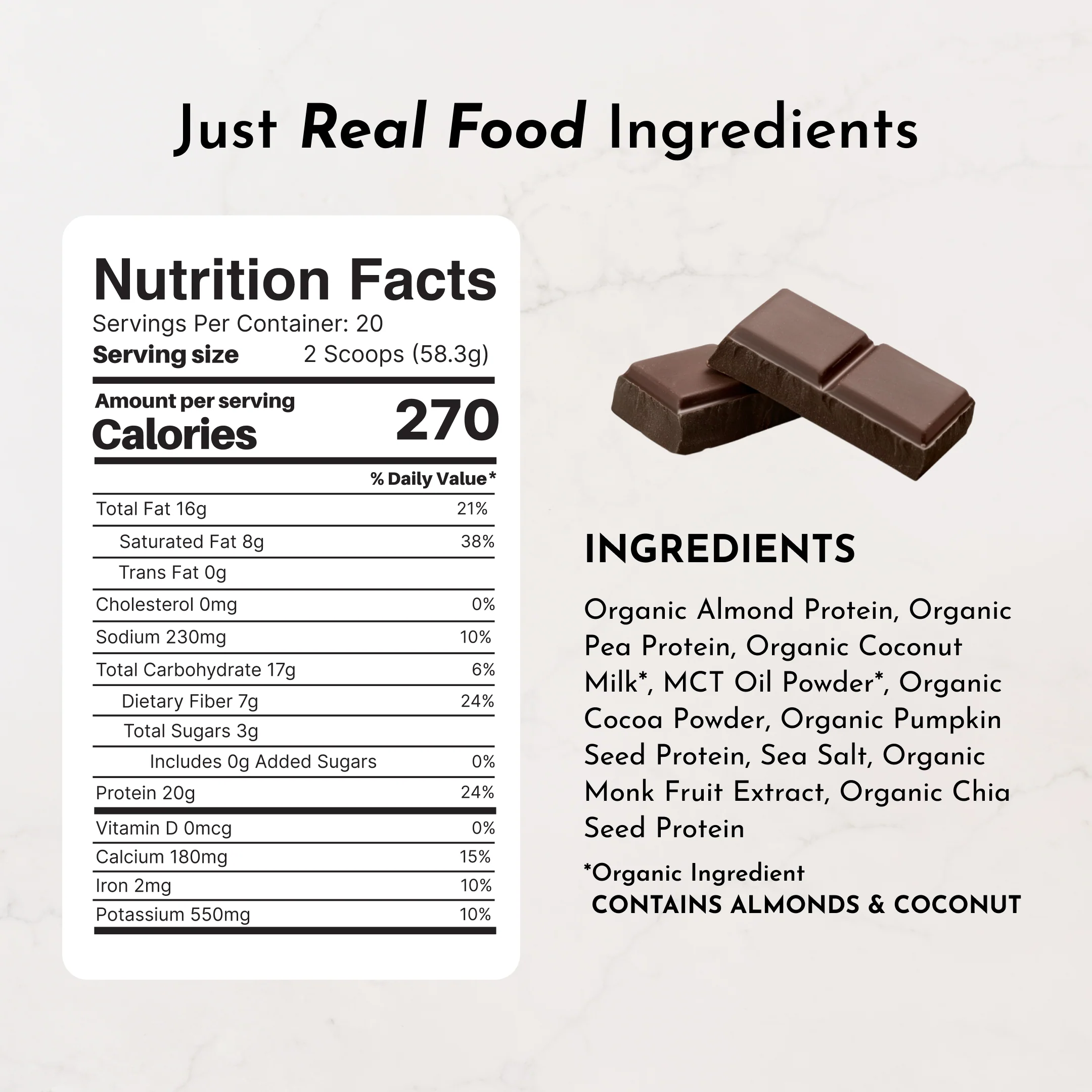 Vegan Chocolate Protein Powder - Image 7