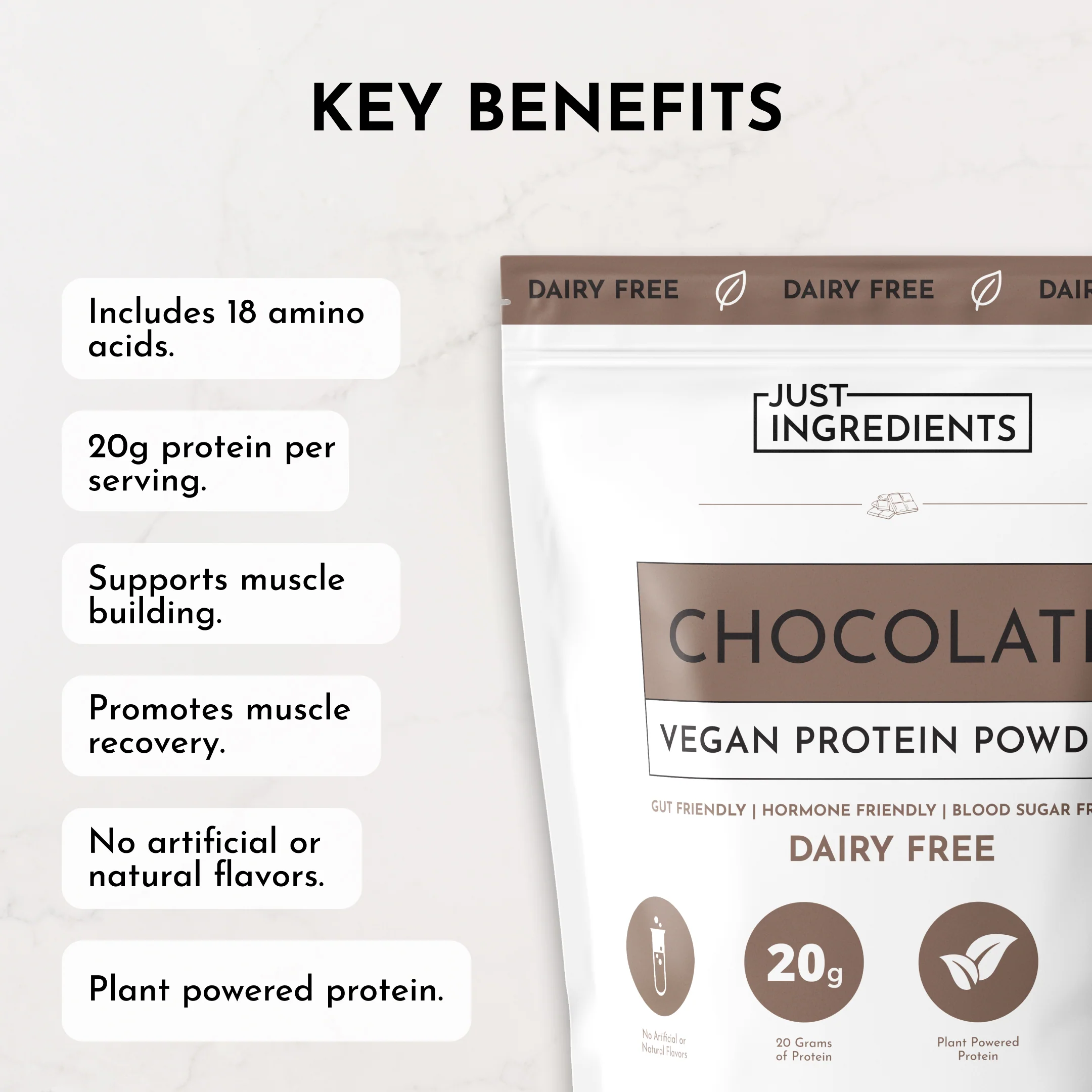 Vegan Chocolate Protein Powder - Image 8