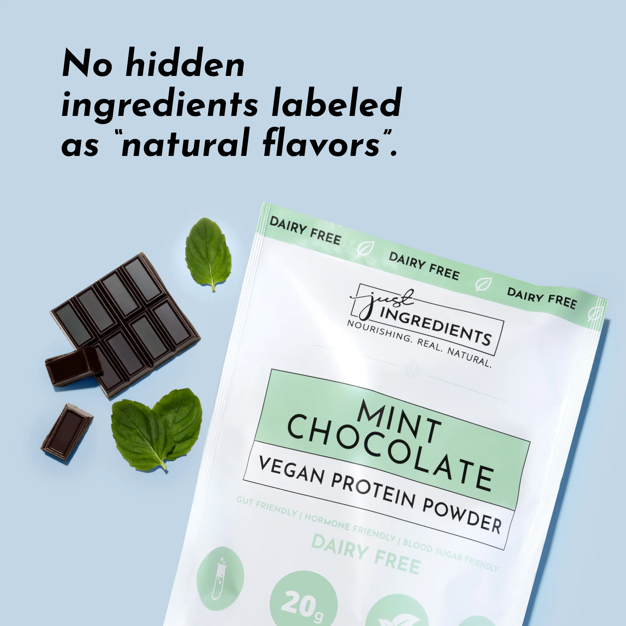 Vegan Mint Chocolate Protein Powder - Image 4
