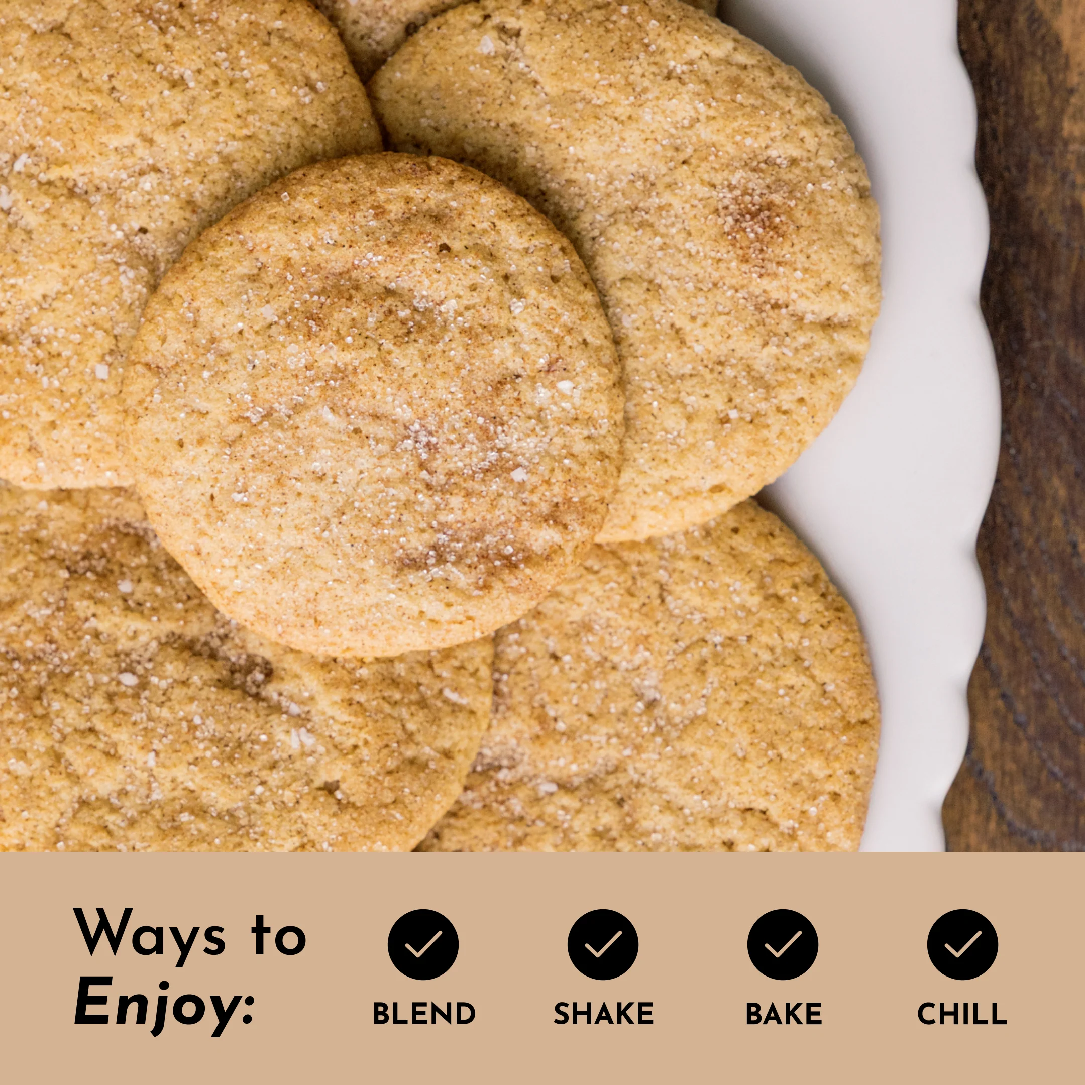 Vegan Snickerdoodle Protein Powder - Image 10