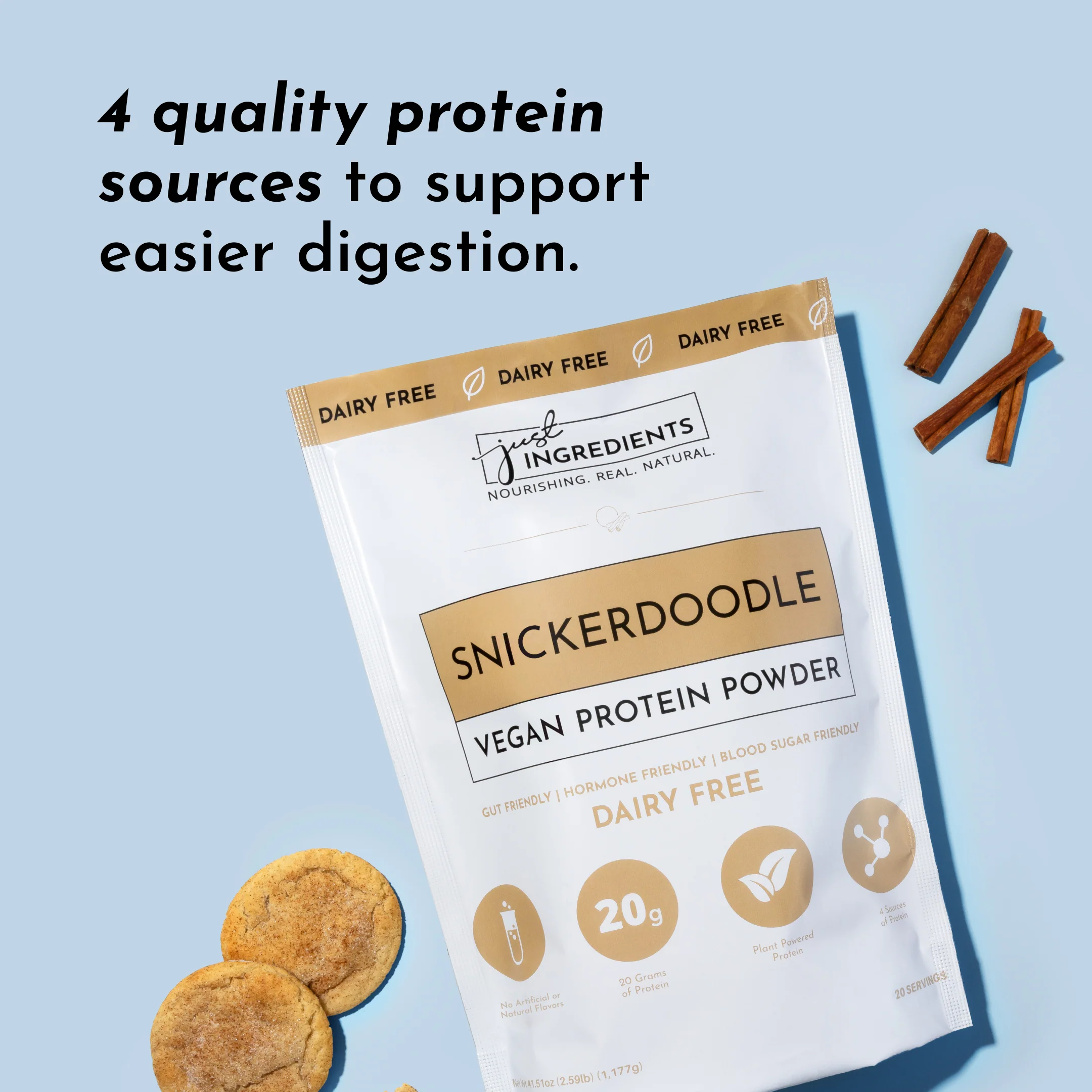 Vegan Snickerdoodle Protein Powder - Image 3