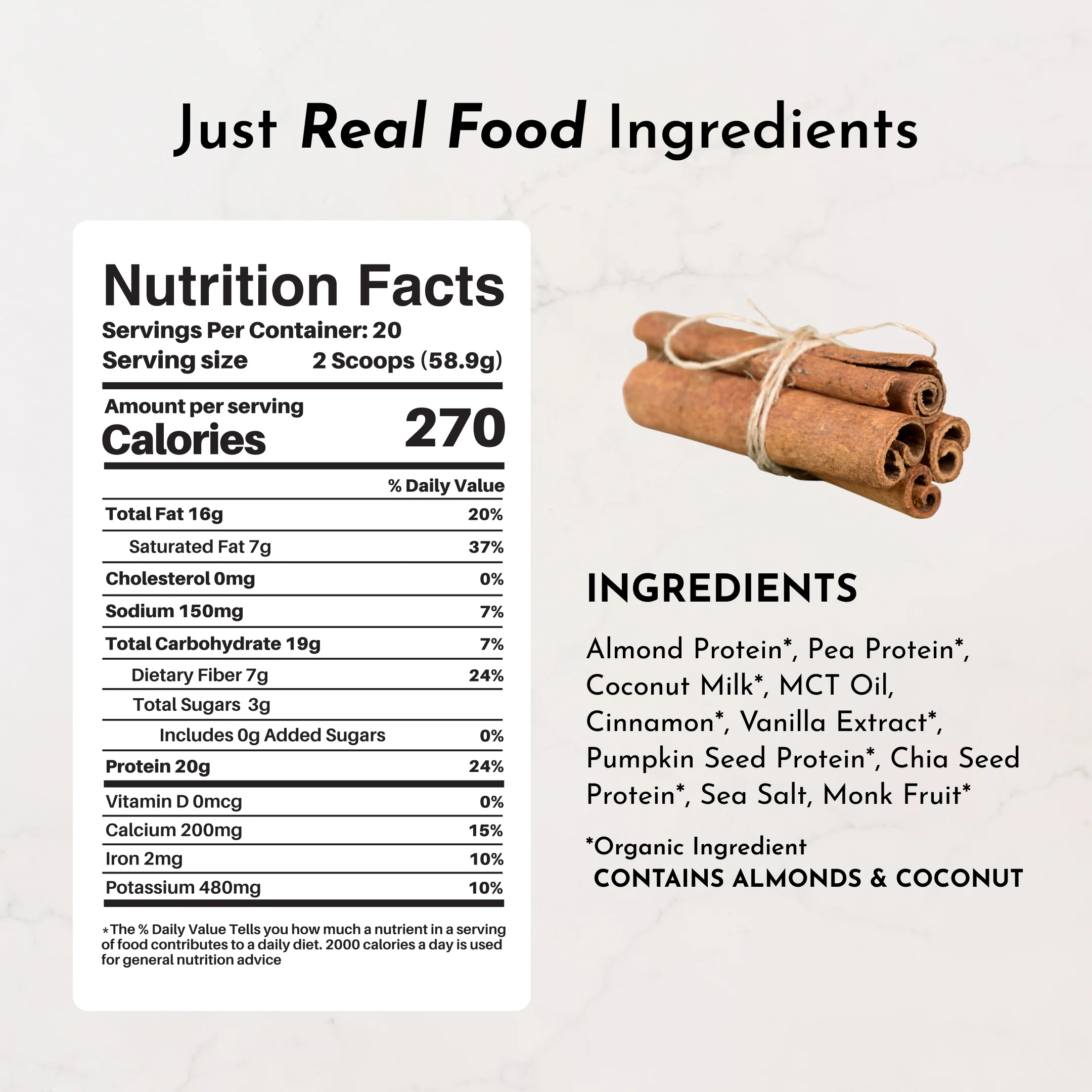 Vegan Snickerdoodle Protein Powder - Image 7