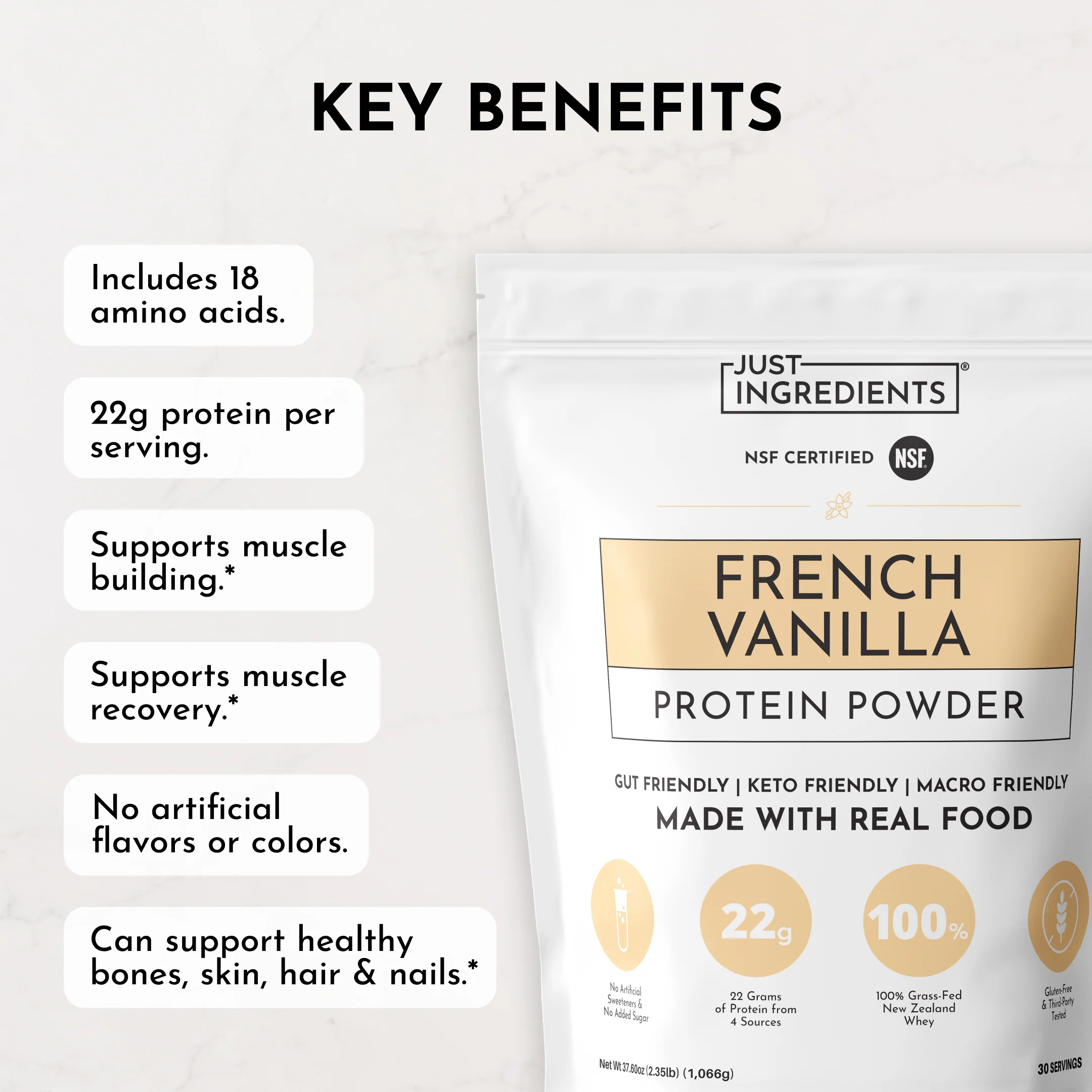French Vanilla Protein Powder - Image 8